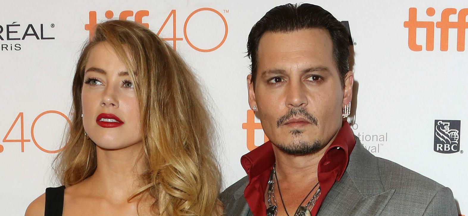 Amber Heard and Johnny Depp