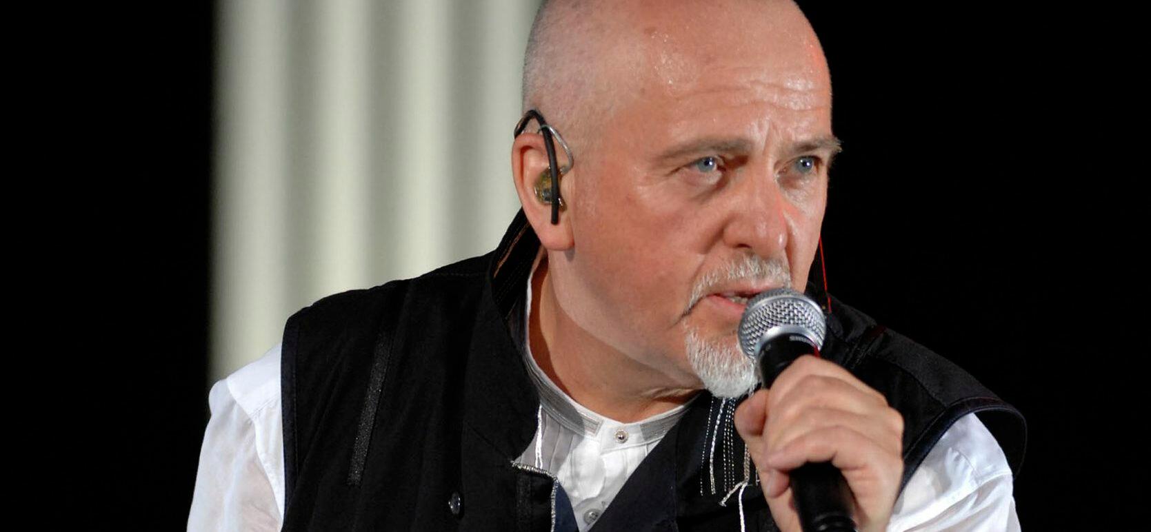 US ONLY PETER GABRIEL PERFORMING LIVE ON STAGE AT THE HYDE PARK CALLING MUSIC FESTIVAL IN LONDON