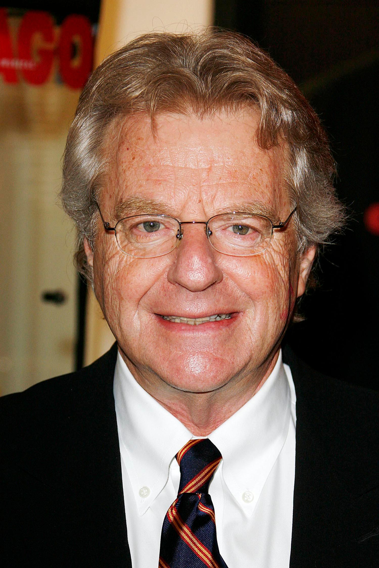 US ONLY OUTSPOKEN AMERICAN CHAT SHOW HOST JERRY SPRINGER