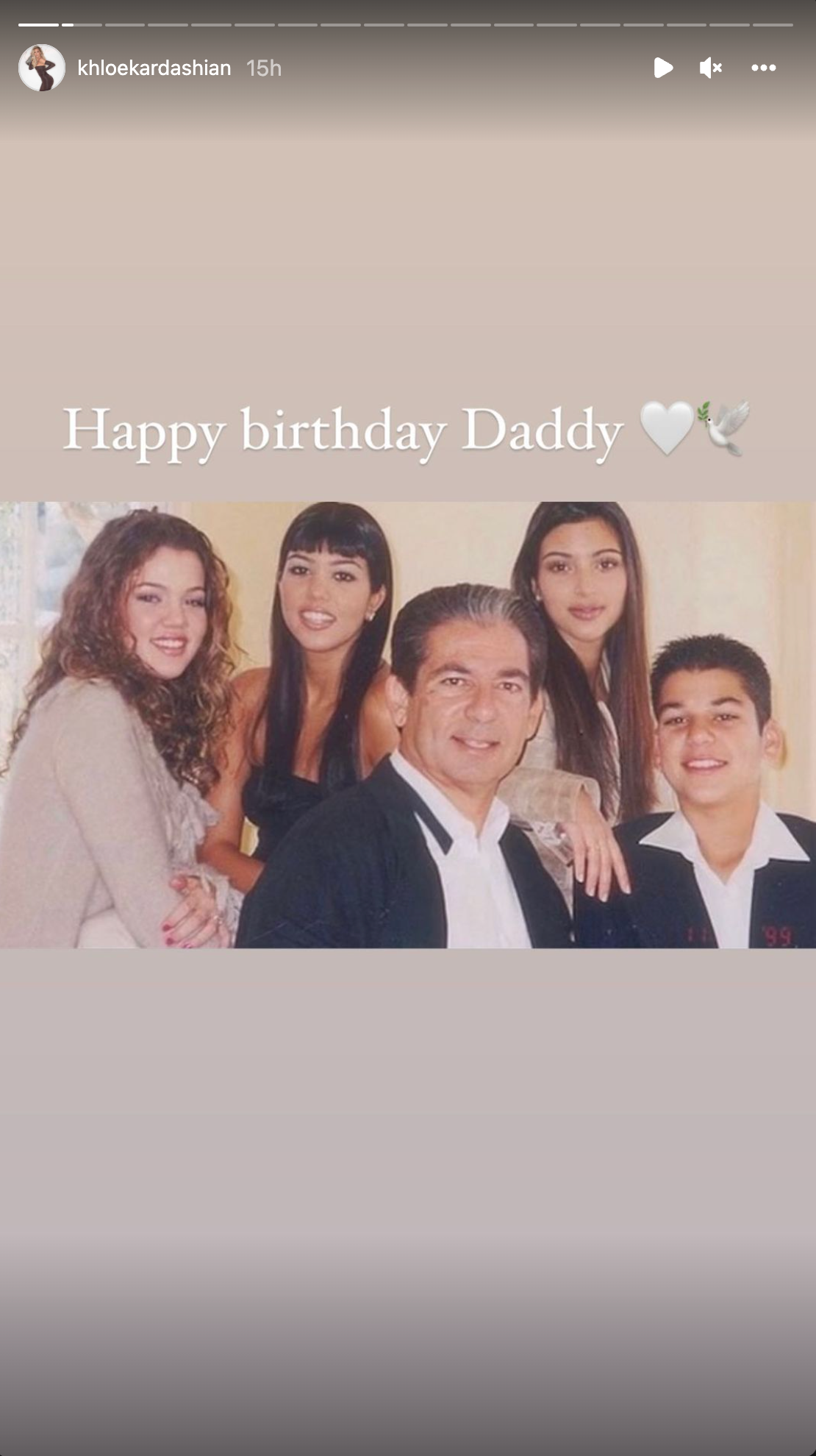 Kim, Kourtney, Khloé Kardashian Post Sweet Tributes To Late Dad Robert