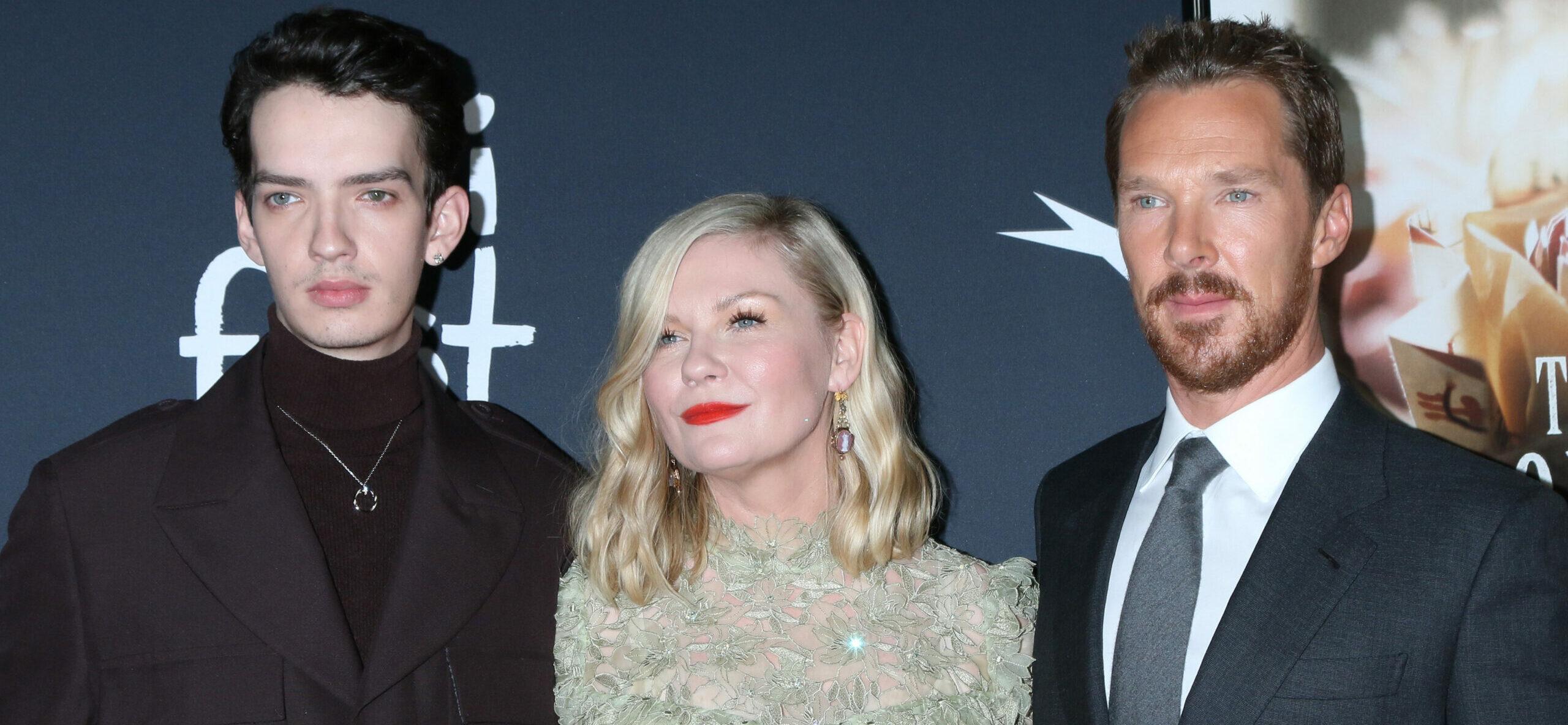 Kodi Smit-McPhee, Kirsten Dunst, Benedict Cumberbatch at the AFI Fest - The Power of The Dog LA Premiere at TCL Chinese Theater IMAX