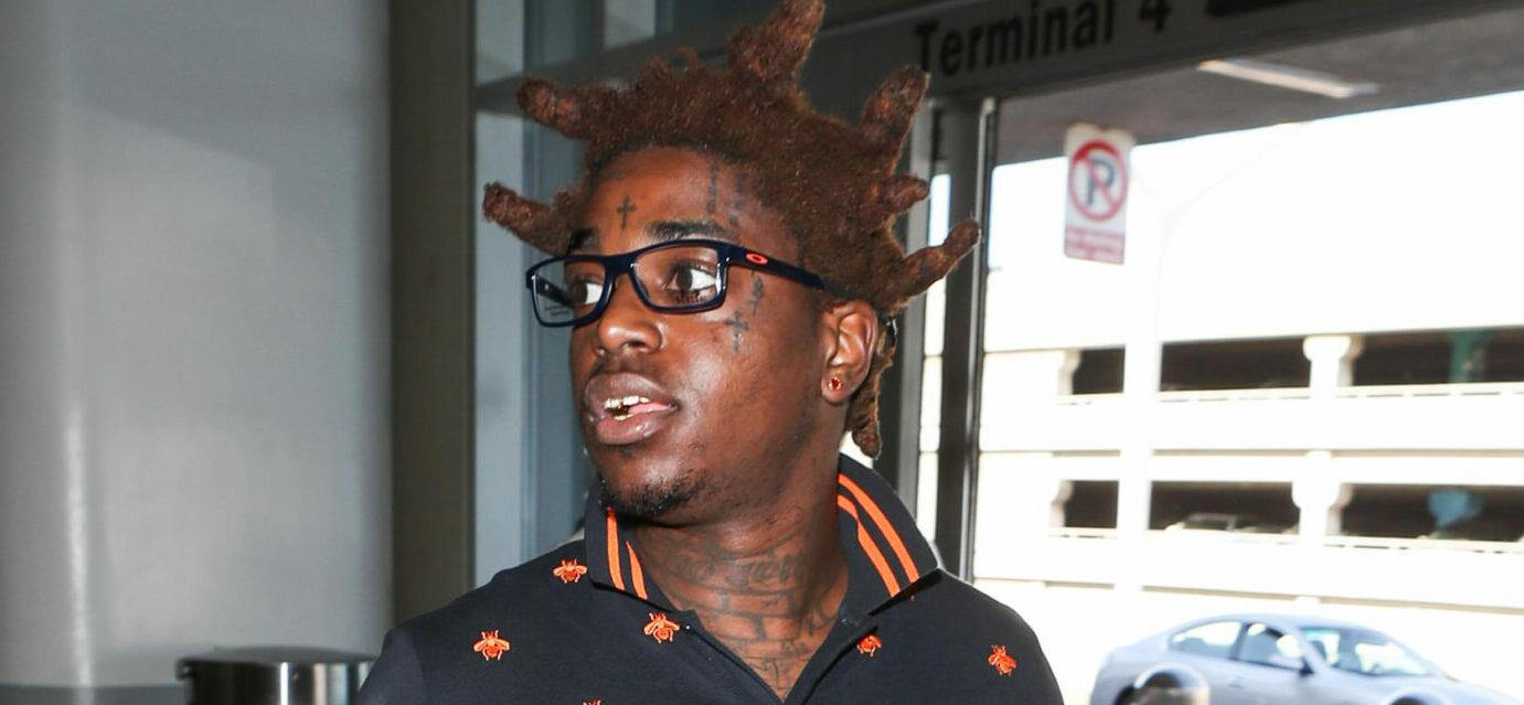 Kodak Black at LAX International Airport