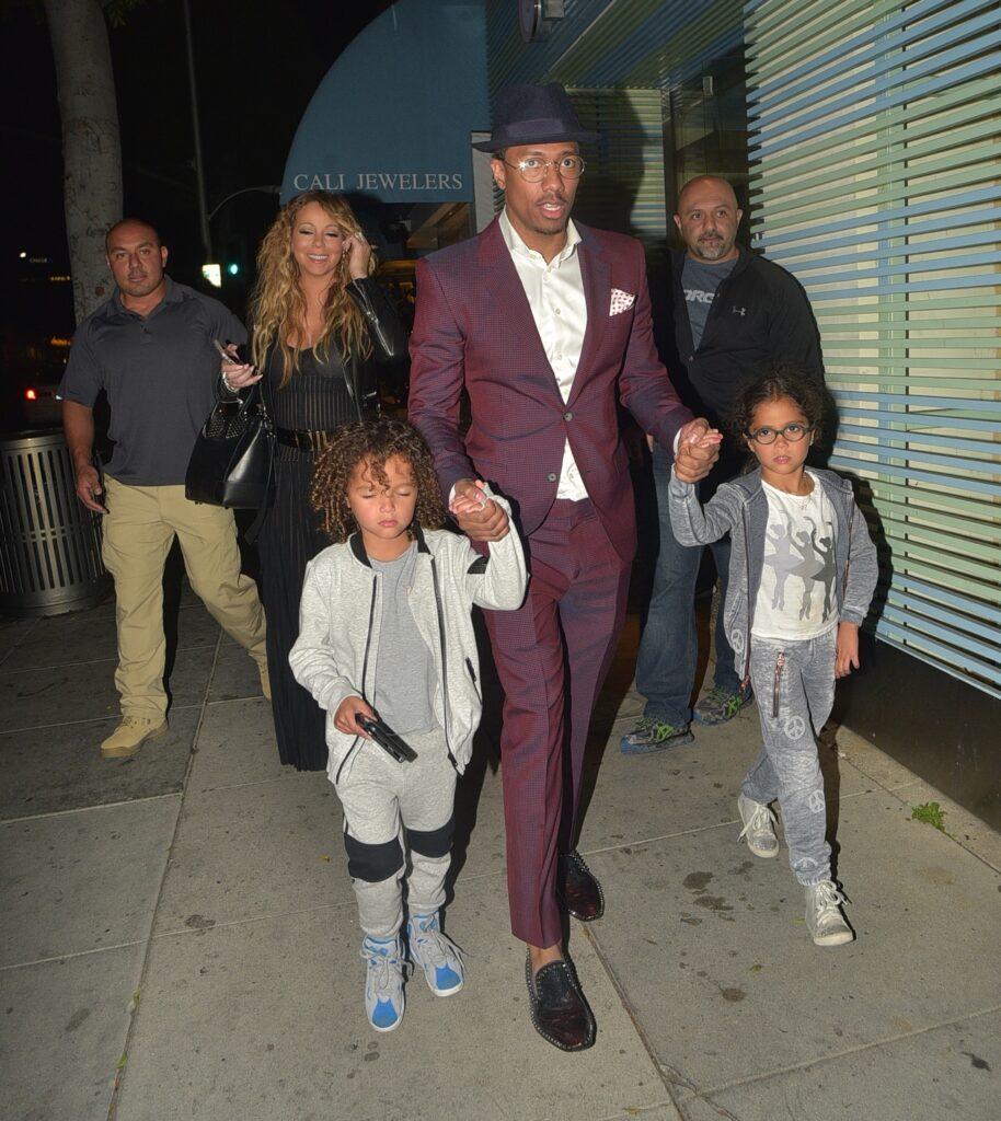 Mariah Carey and Nick Cannon get together again for Ice Cream for the kids after hours in Beverly Hills