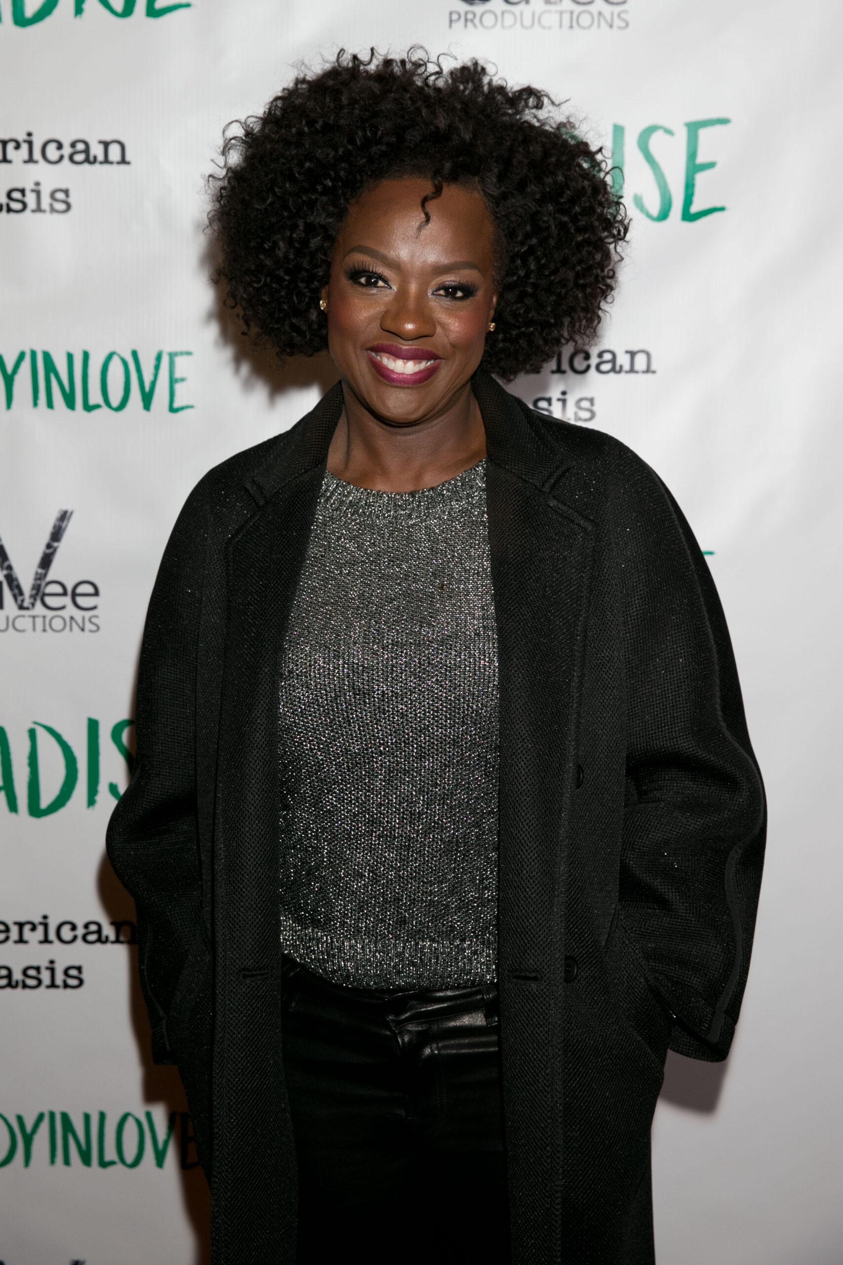 Viola Davis and Husband Julius Tennon attend the West Coast Premiere of their produced play Pardise