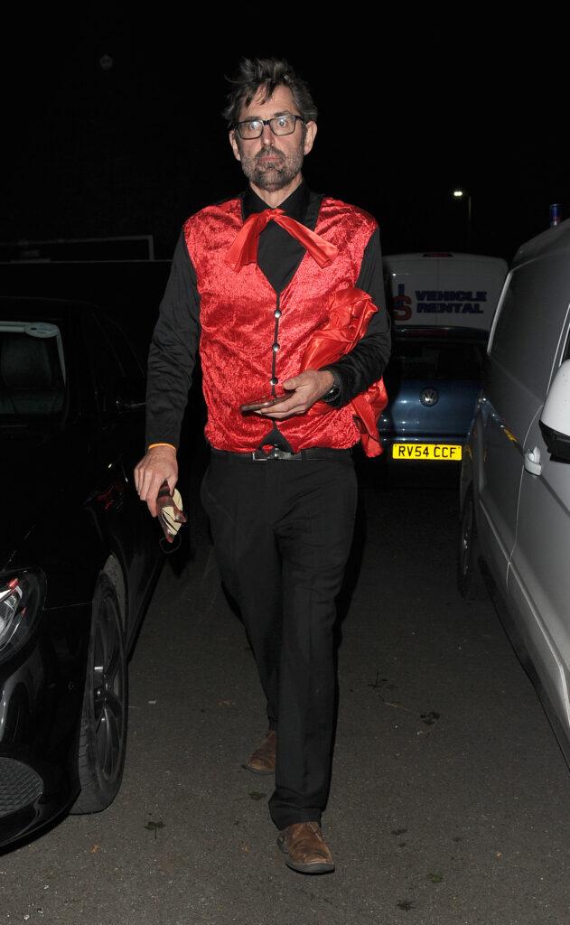 Celebrities attend the annual Halloween party held at the home of Jonathan Ross