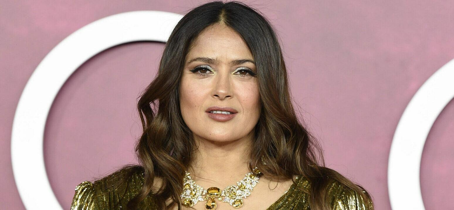 Salma Hayek Blows Away The ‘Sunday Blues’ In Her Tiny Two-Piece