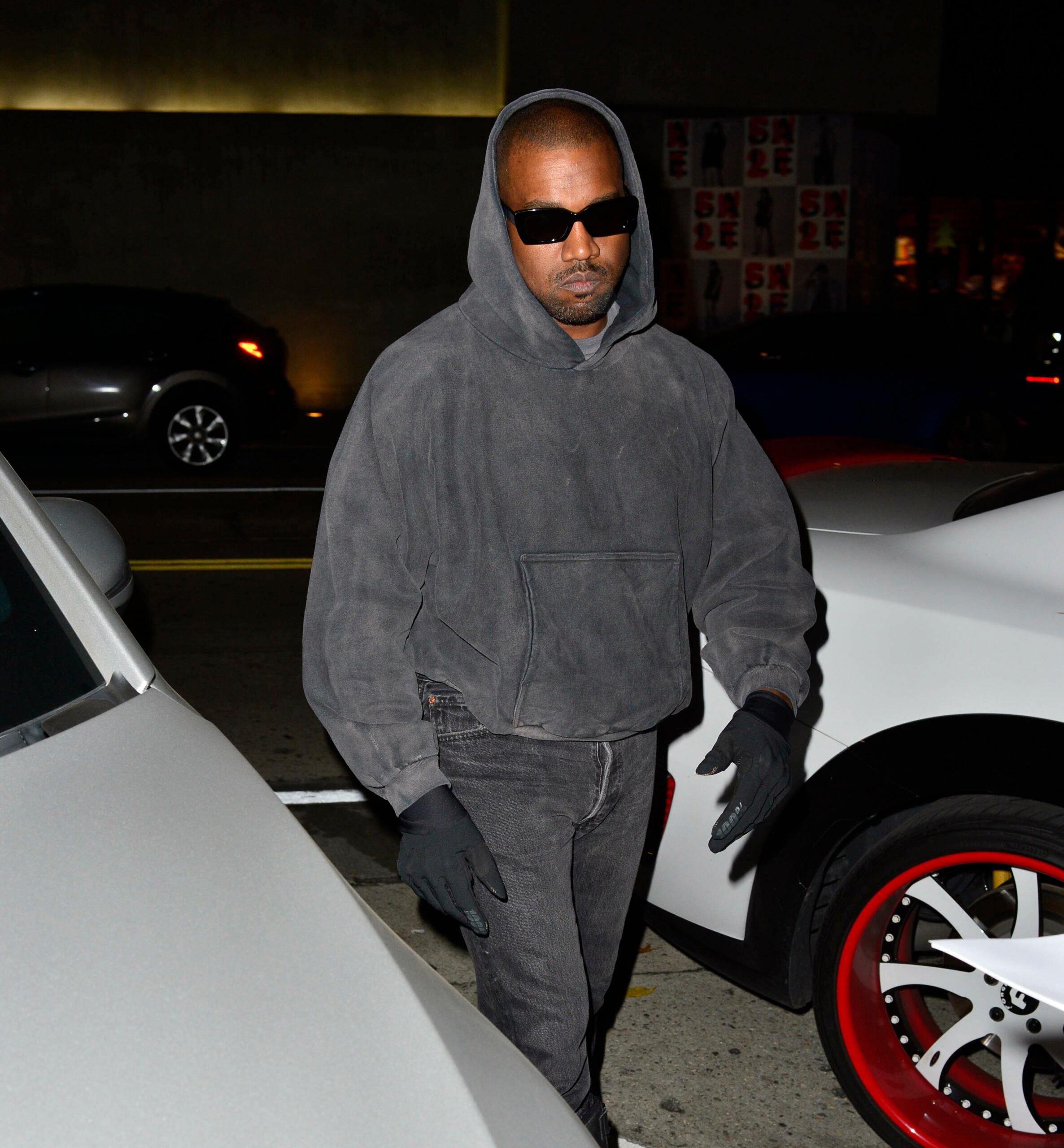 Kanye "Ye" West sighted in Los Angeles