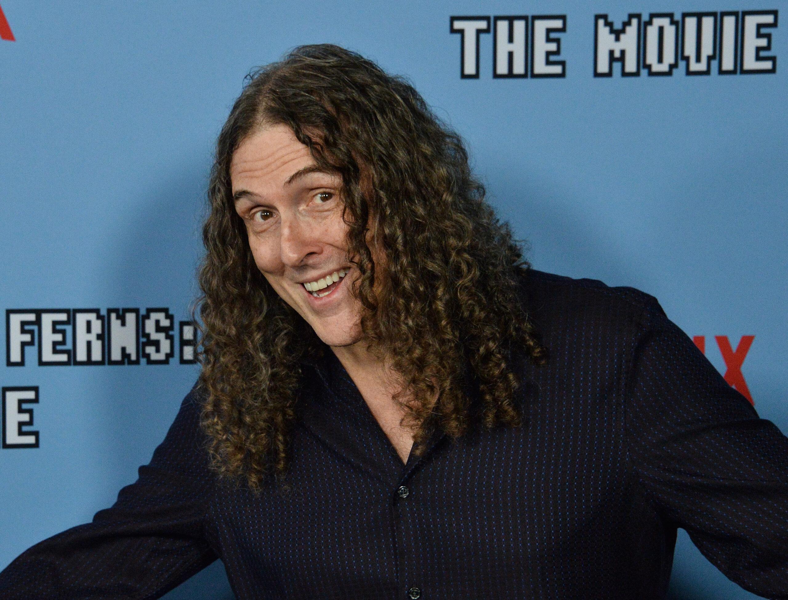 "Weird Al" Yankovic attends the premiere of the motion picture comedy "Between Two Ferns: The Movie" 