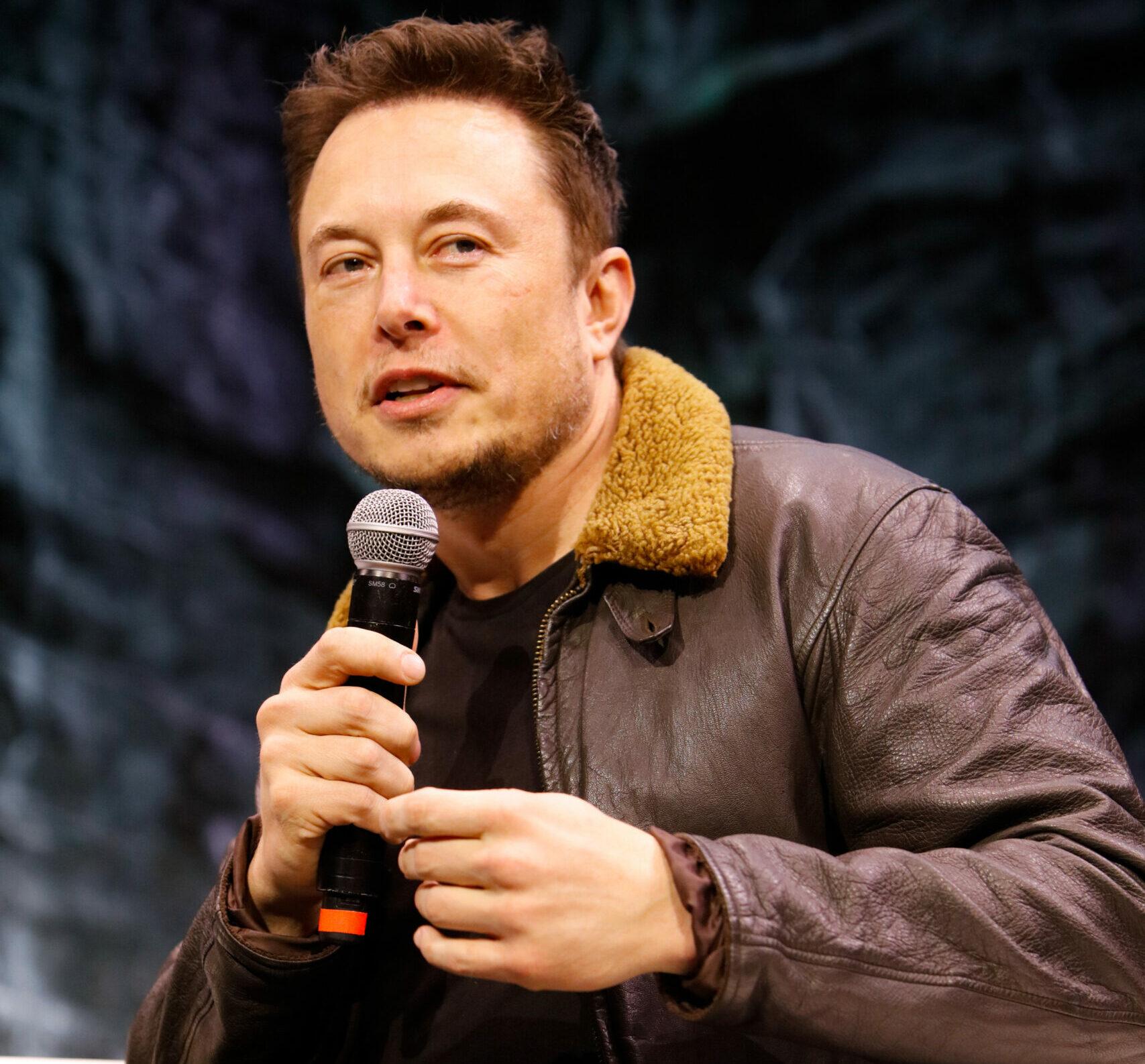Elon Musk speaks during 'Elon Musk Answers Your Questions!