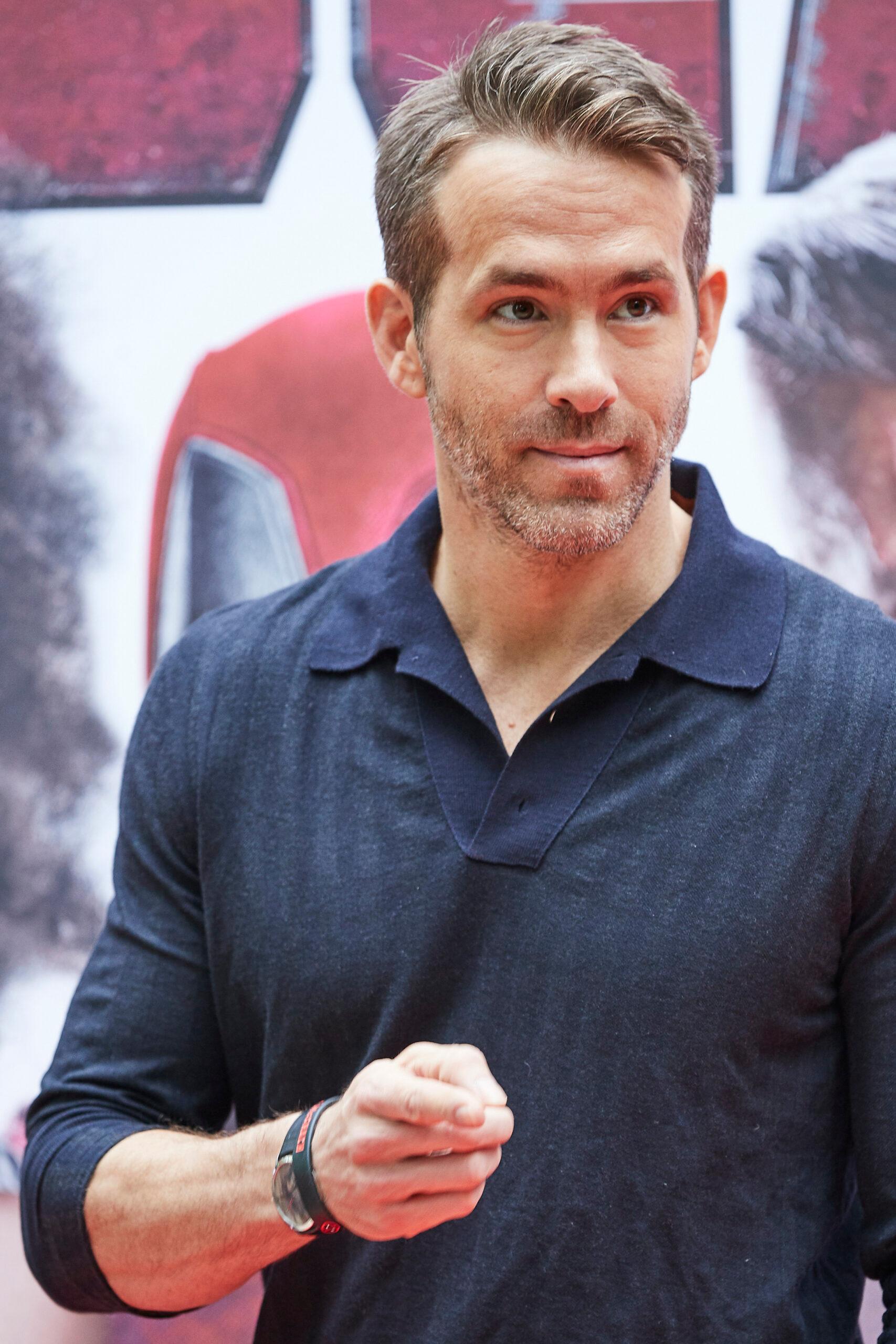 Ryan Reynolds at the 'Dead pool 2' photocall in Madrid on Monday, 6 May, 2018
