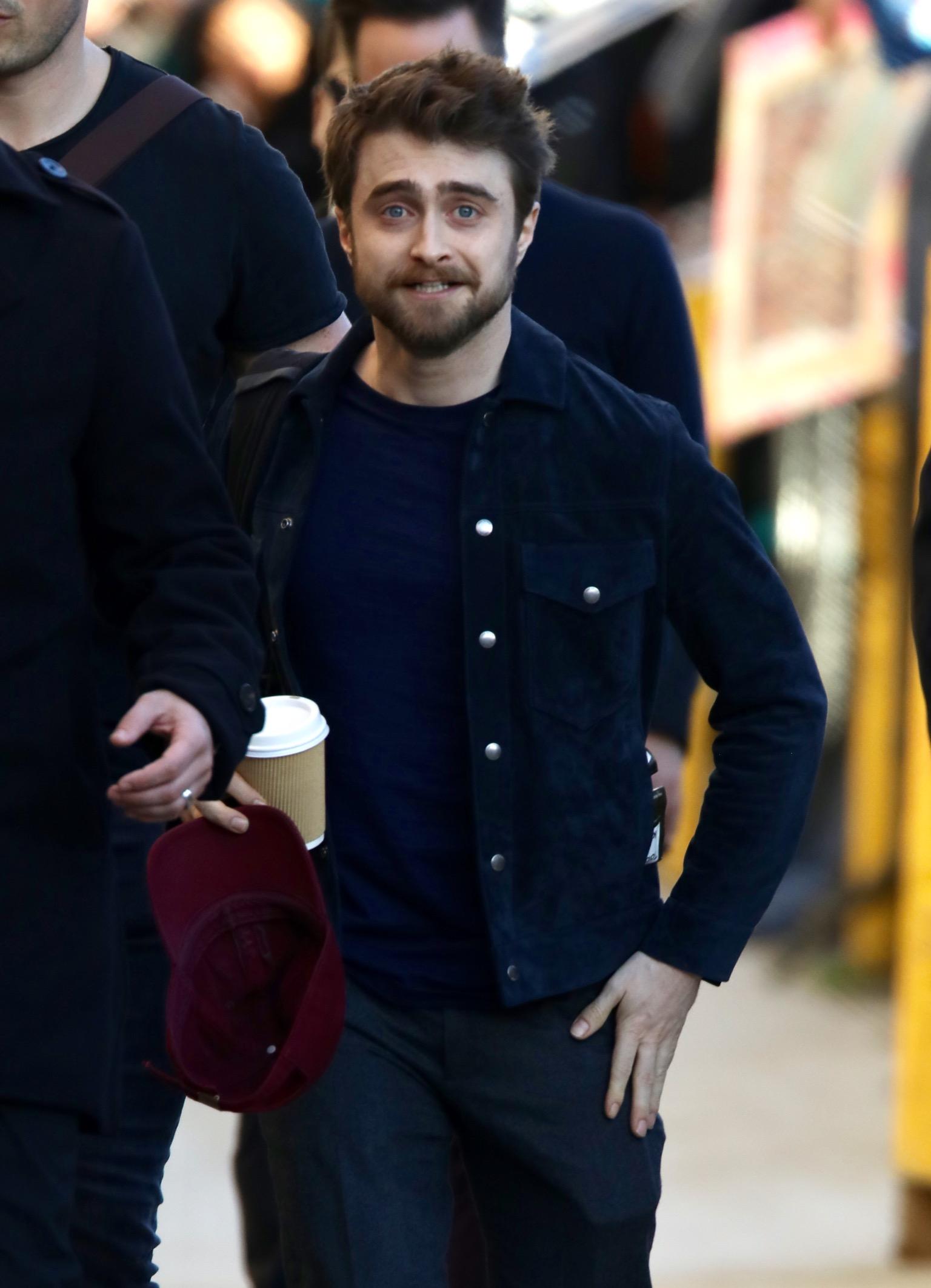 Daniel Radcliffe makes an appearance at Jimmy Kimmel