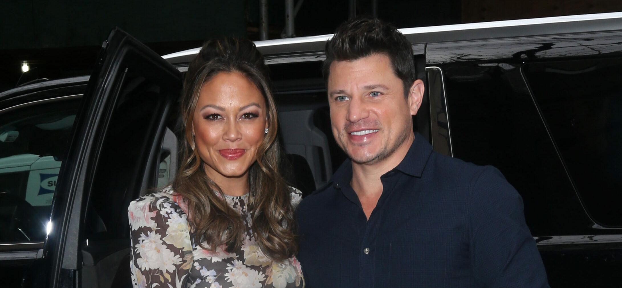 Nick and Vanessa Lachey sighting in New York City