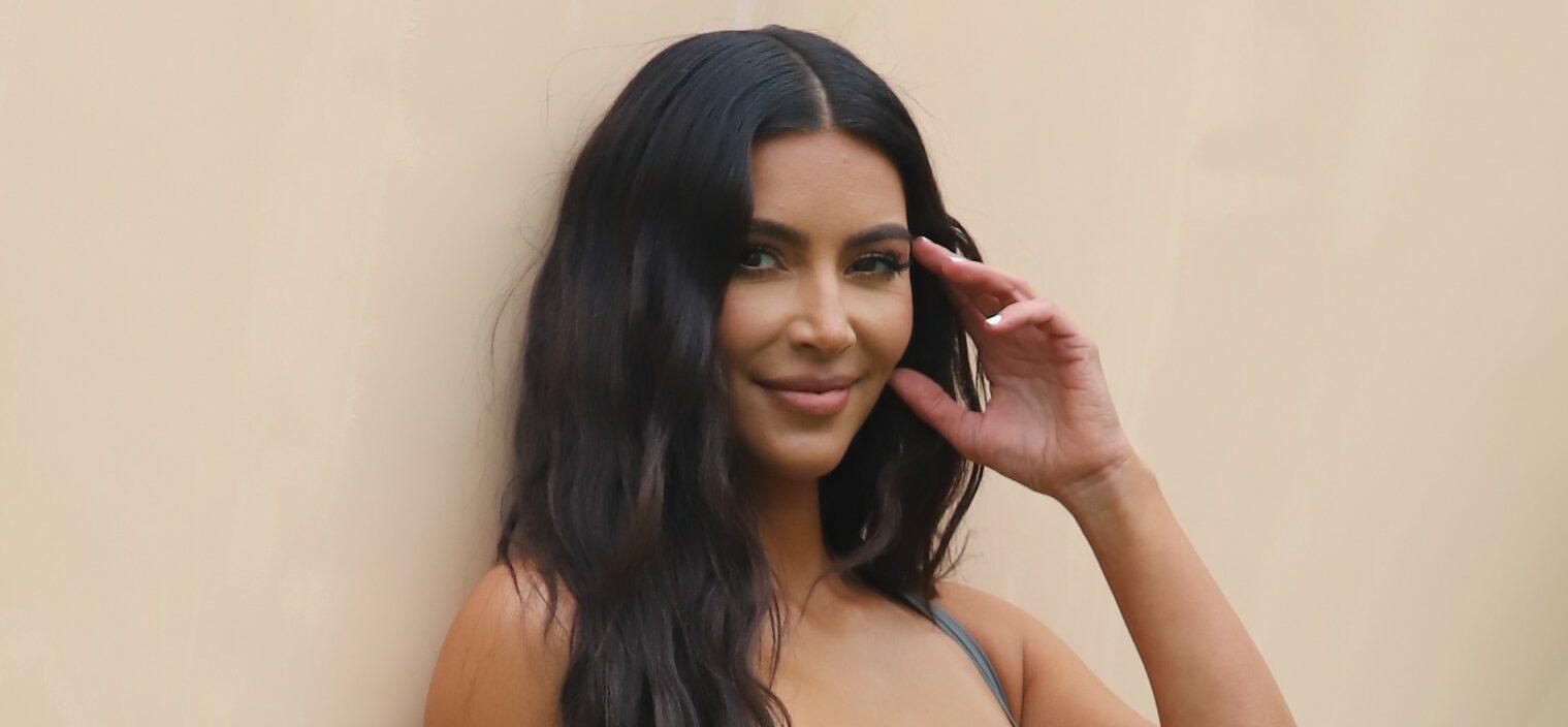 Kim Kardashian promotes her SKIMS pop up at the Grove after becoming ranked Billionaire