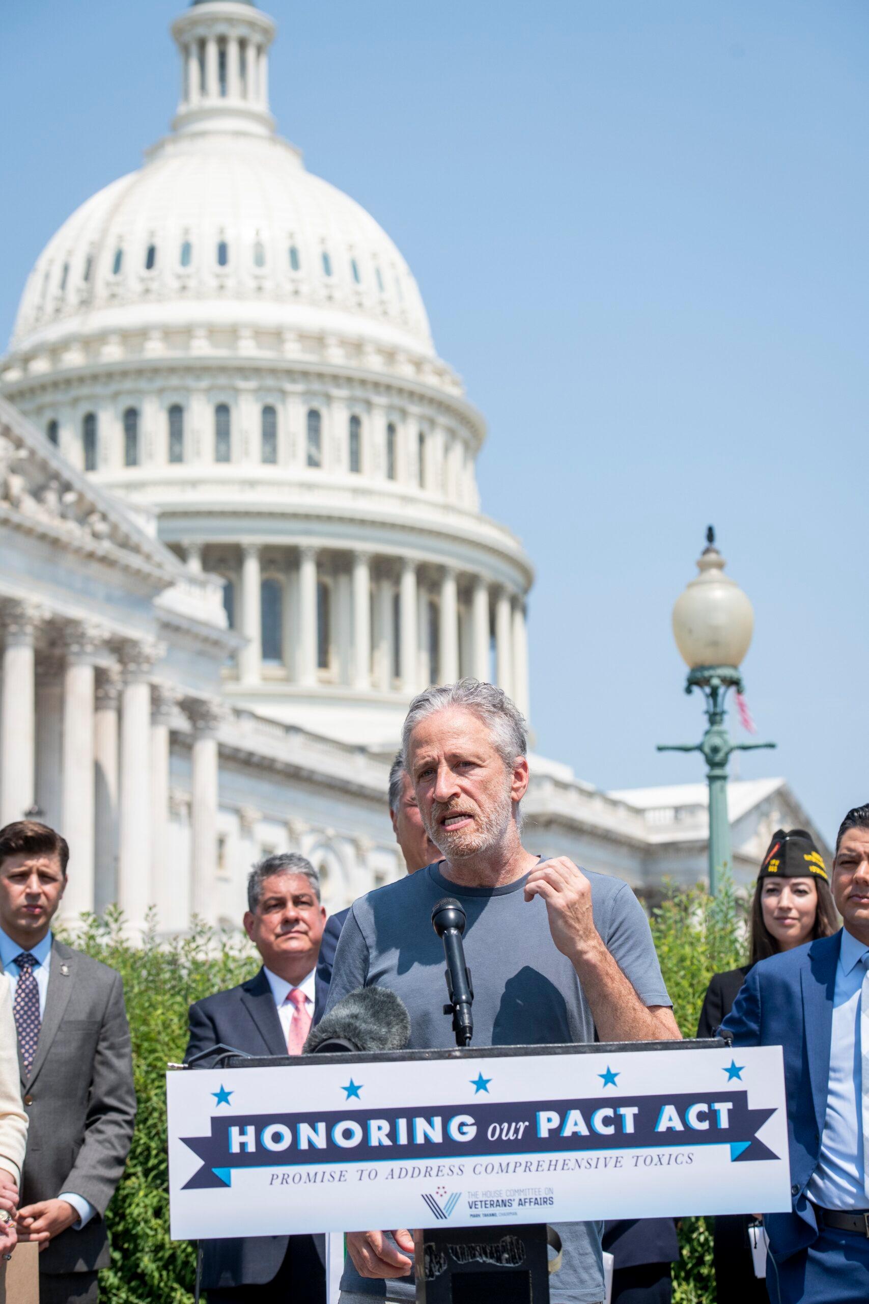 Jon Stewart In Washington D.C.