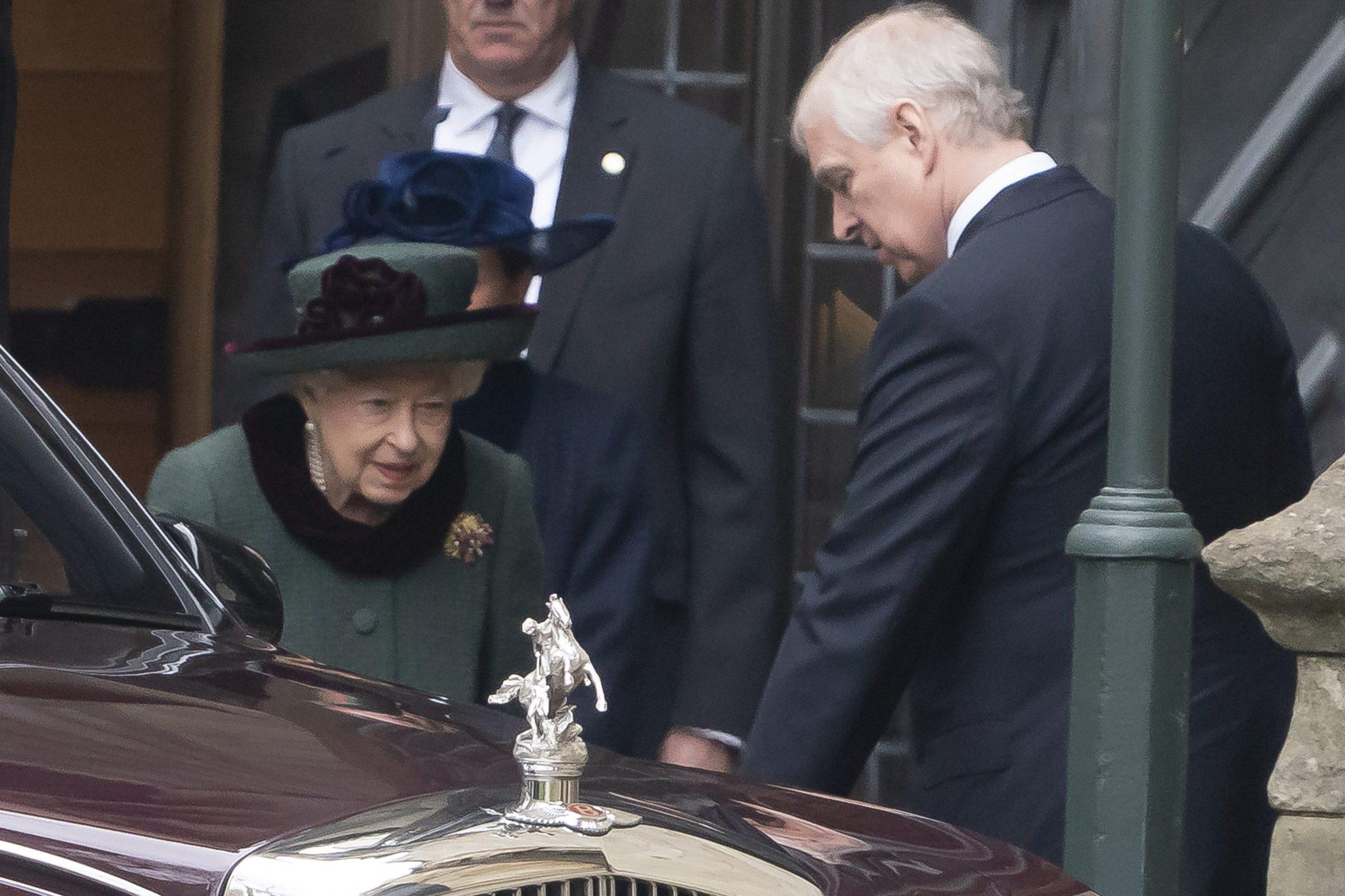 Prince Andrew & Queen Elizabeth