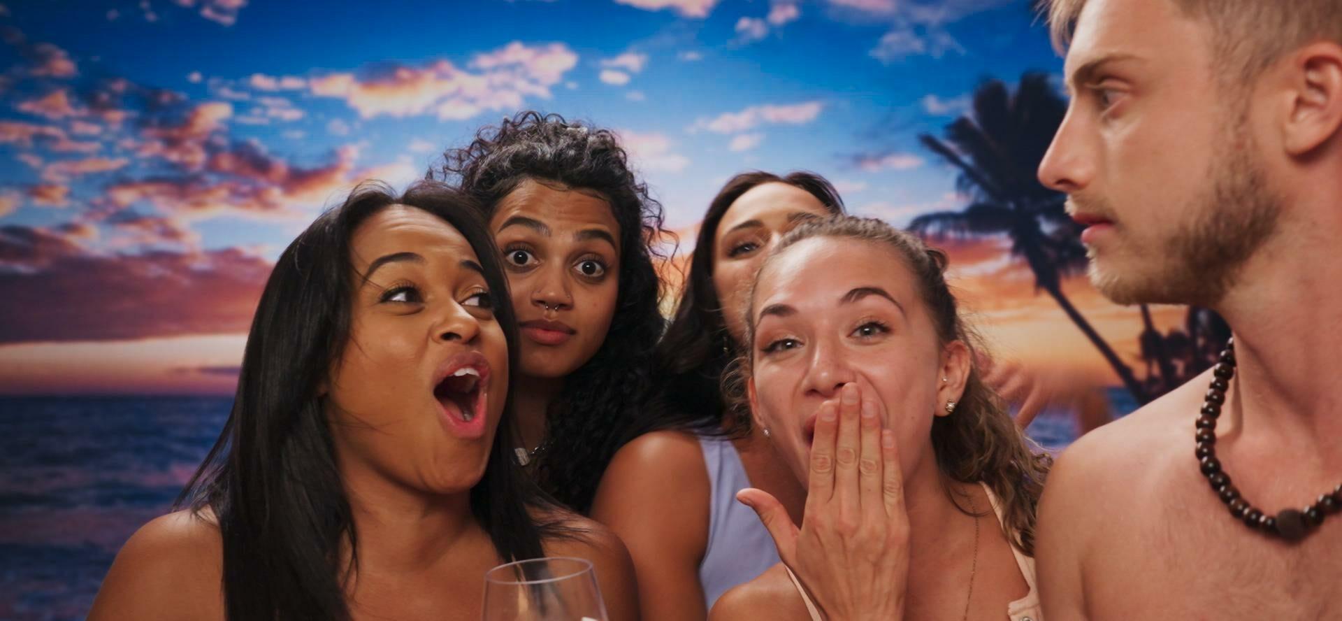 The Guys On ‘Temptation Island’ Get Dangerously Close To The Singles!