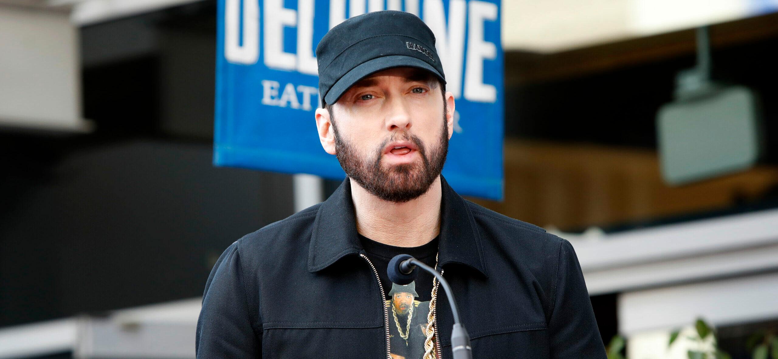 Eminem Flaunts Flashy New Chip On IG To Mark 16 Years Sober!