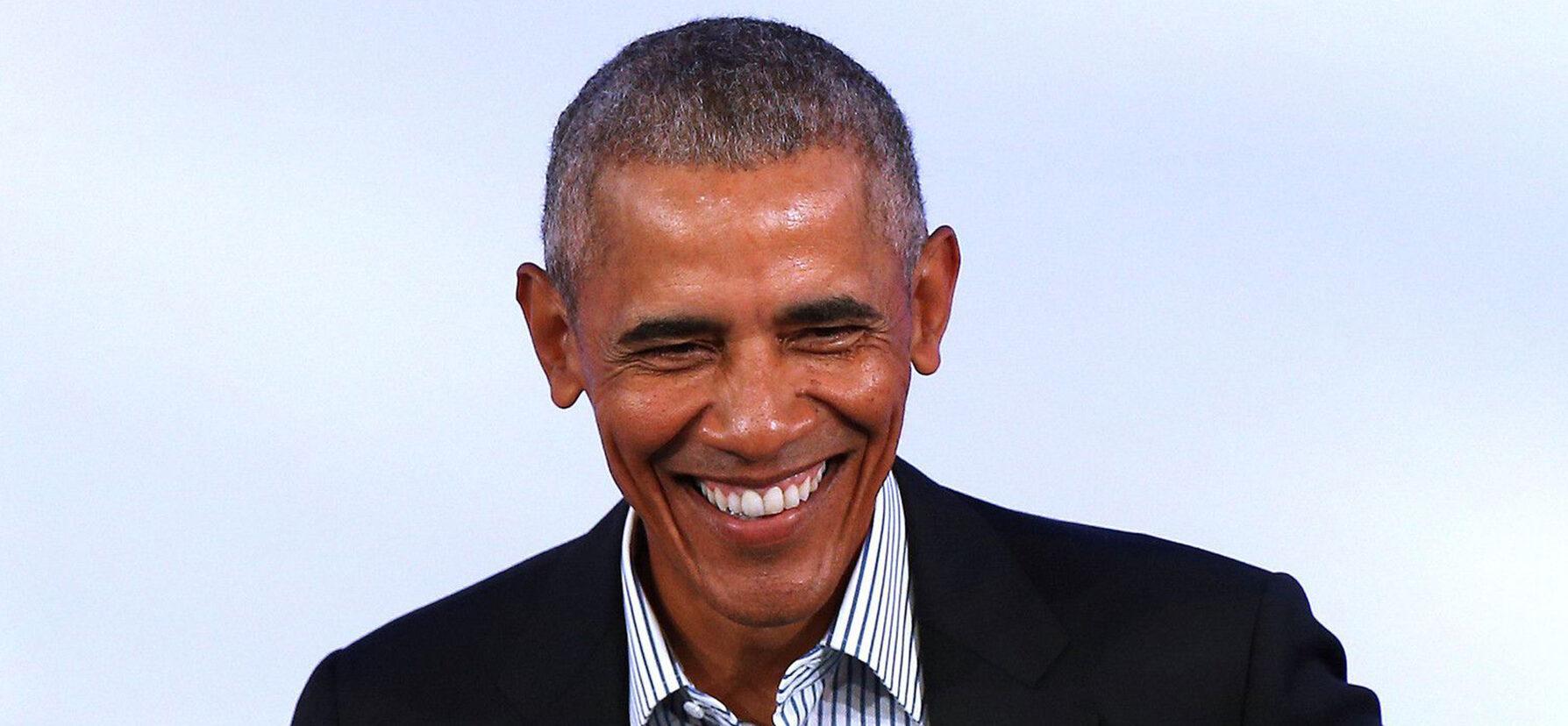 Barack Obama speaks during the closing session of the 2019 Obama Foundation Summit meeting