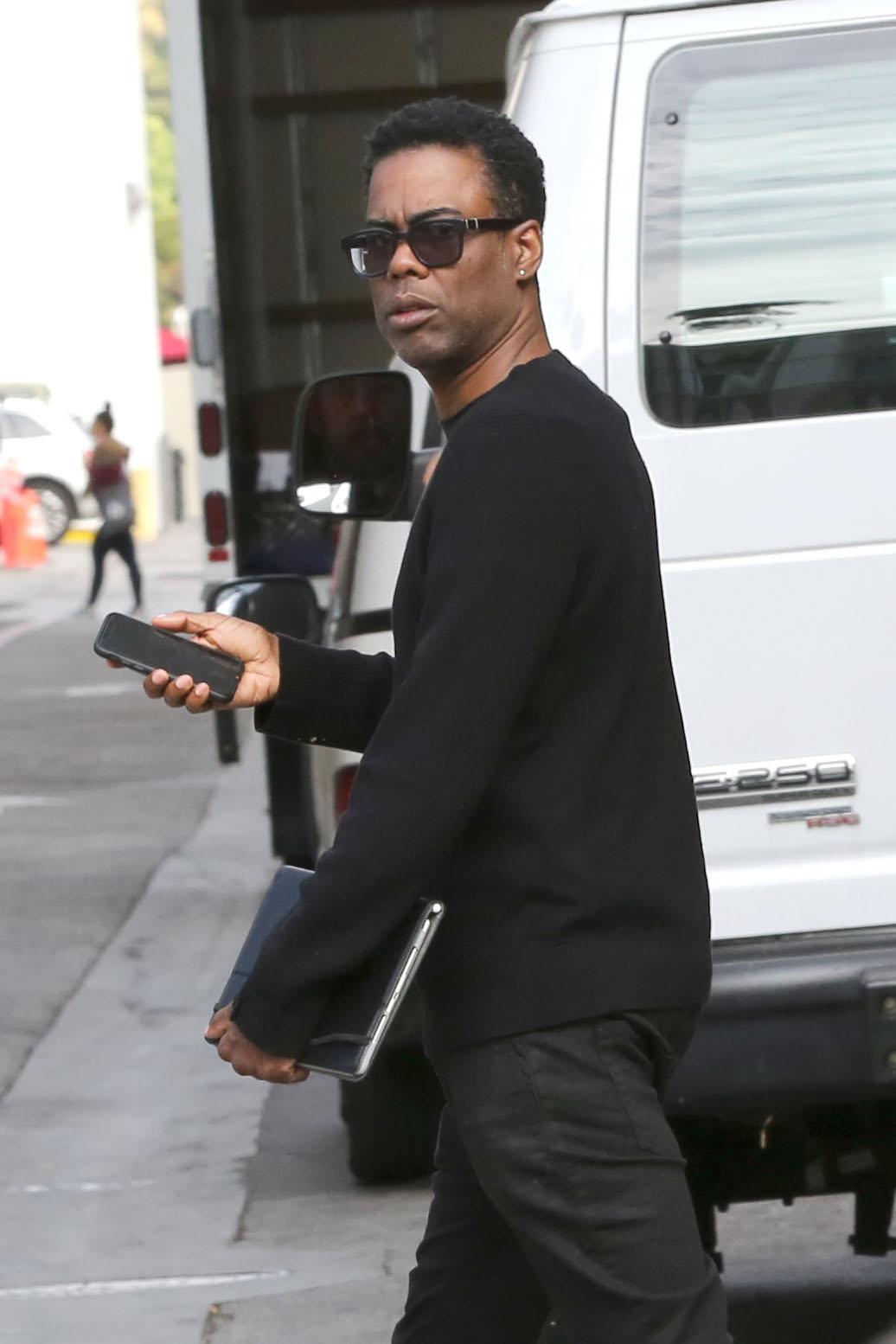 Chris Rock out and about in Beverly Hills