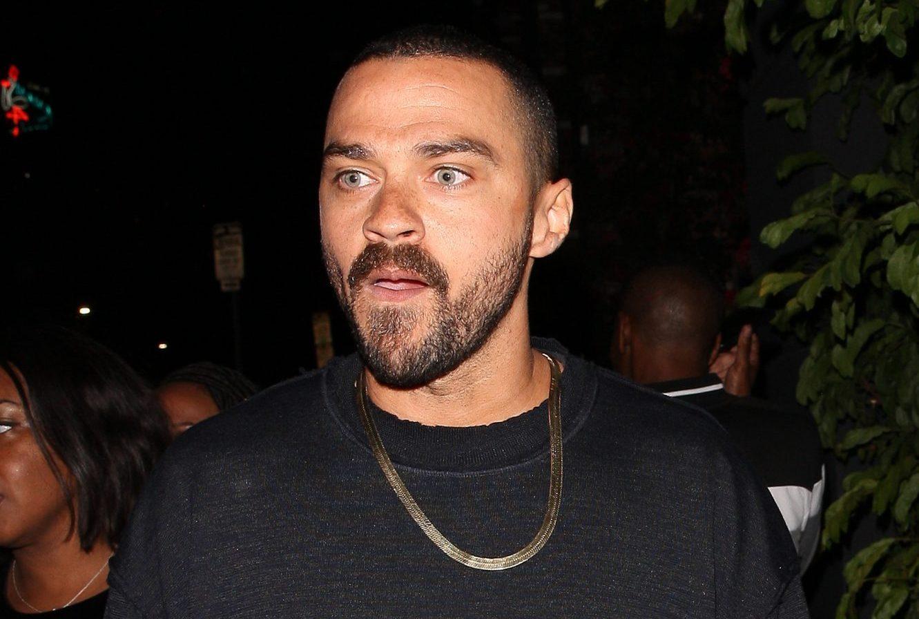 Jesse Williams is seen leaving the Avenue club after attending a Emmy party