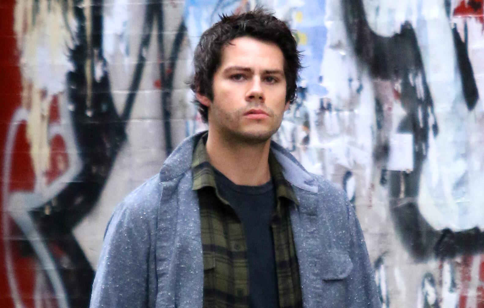 Teen Wolf star Dylan O'brien goes out for a walk in New York City