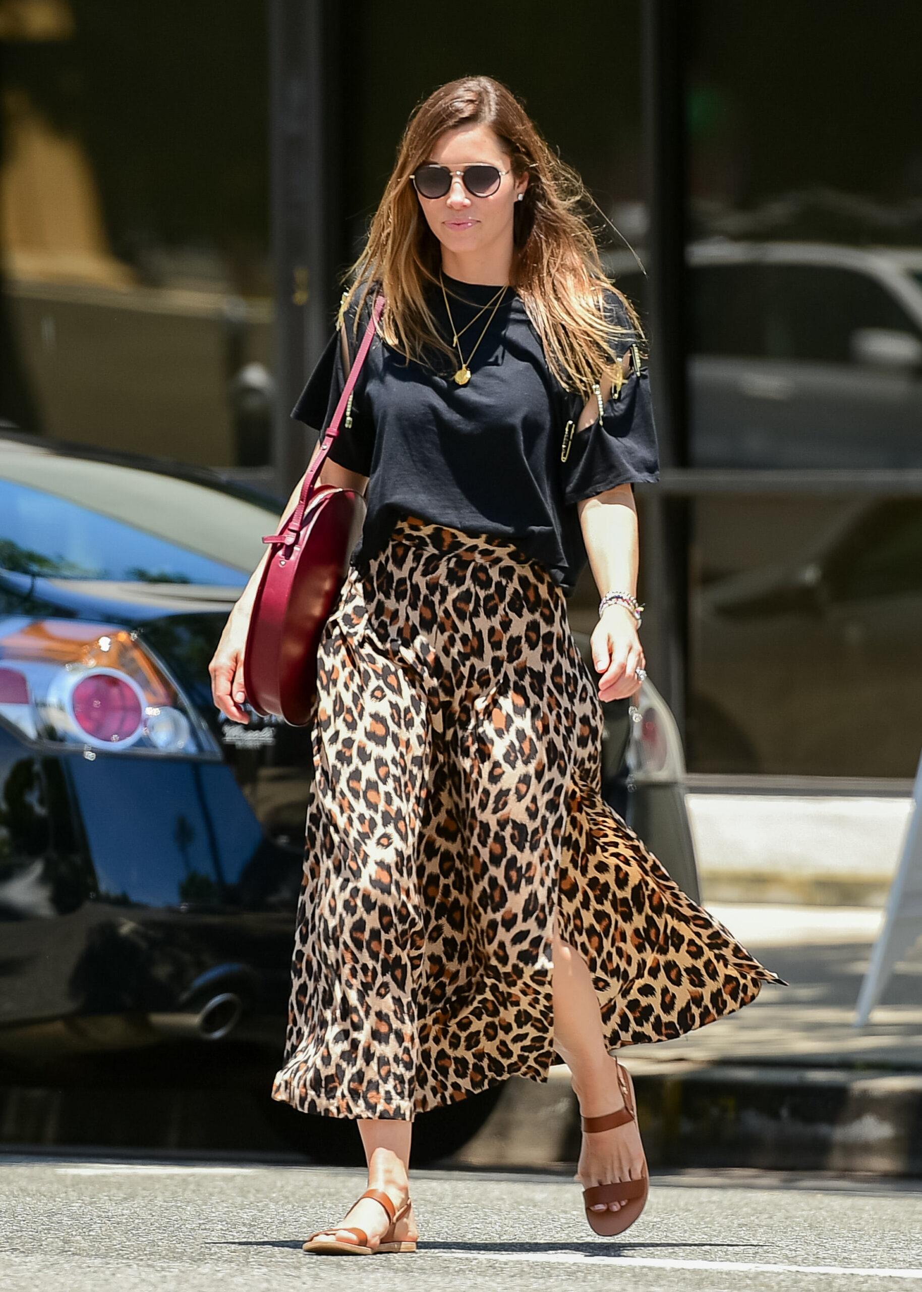 Jessica Biel out and about