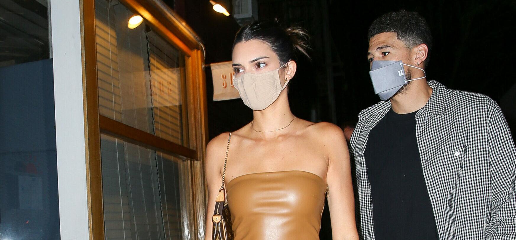 Kendall Jenner and Devin Booker were seen heading out for dinner in NYC