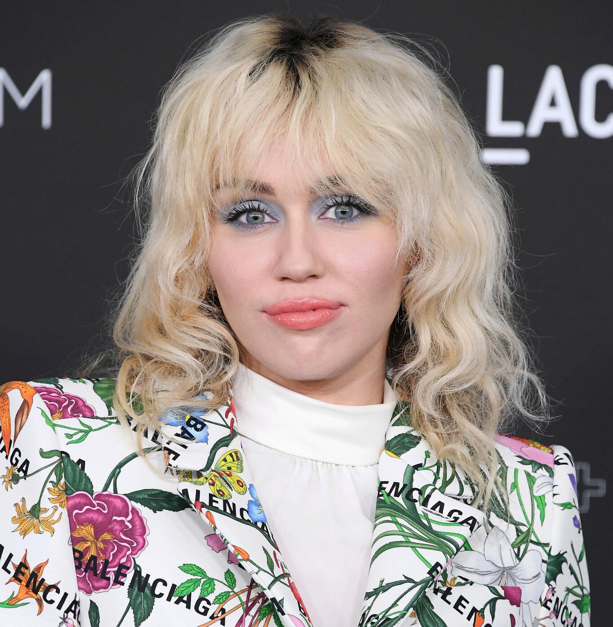 Miley Cyrus at the 10th Annual LACMA ART FILM GALA Presented By Gucci