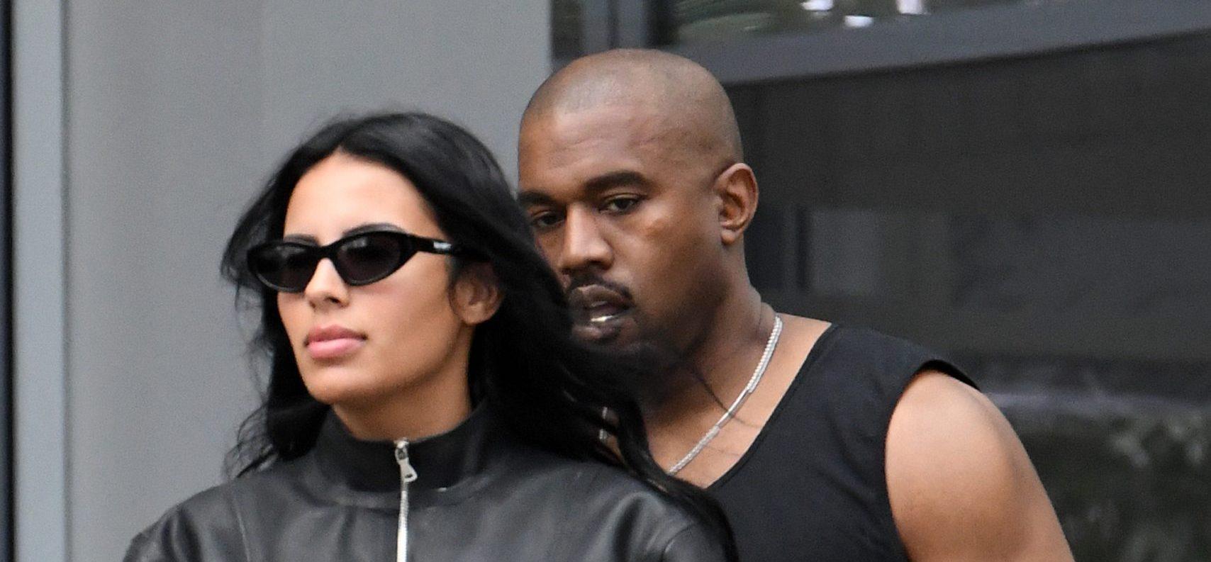 A newly single Kanye West is seen leaving his hotel with new girlfriend Chaney Jones in Miami