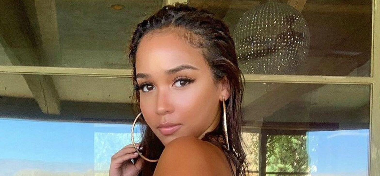 Tristan Thompson’s First Baby Mama Gets Leggy In White Romper