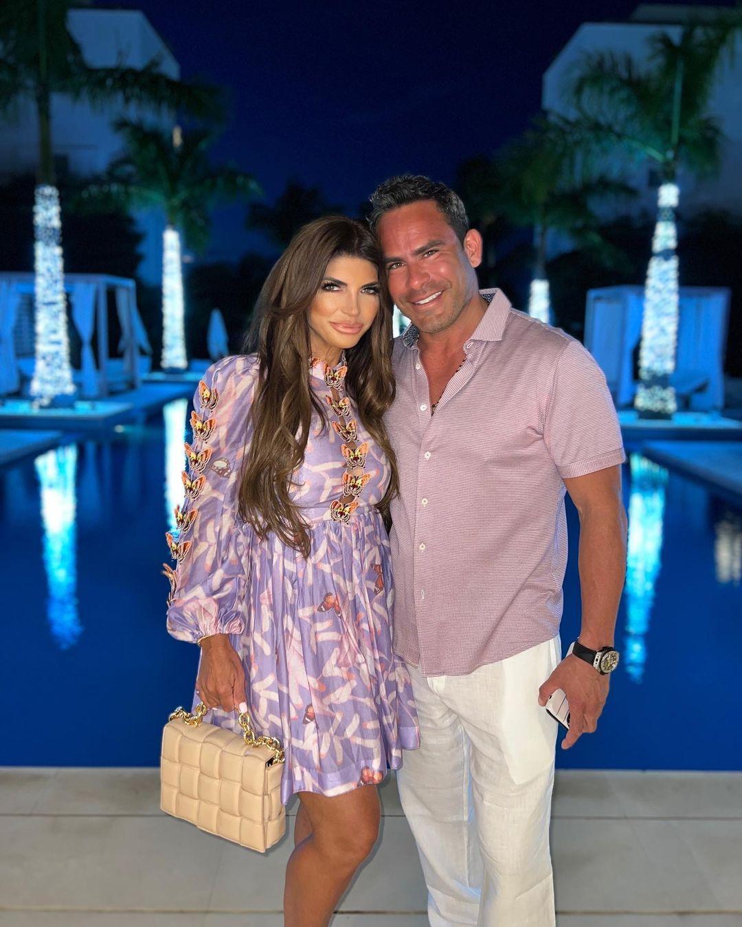 Teresa Giudice and Luis Ruelas smiling.