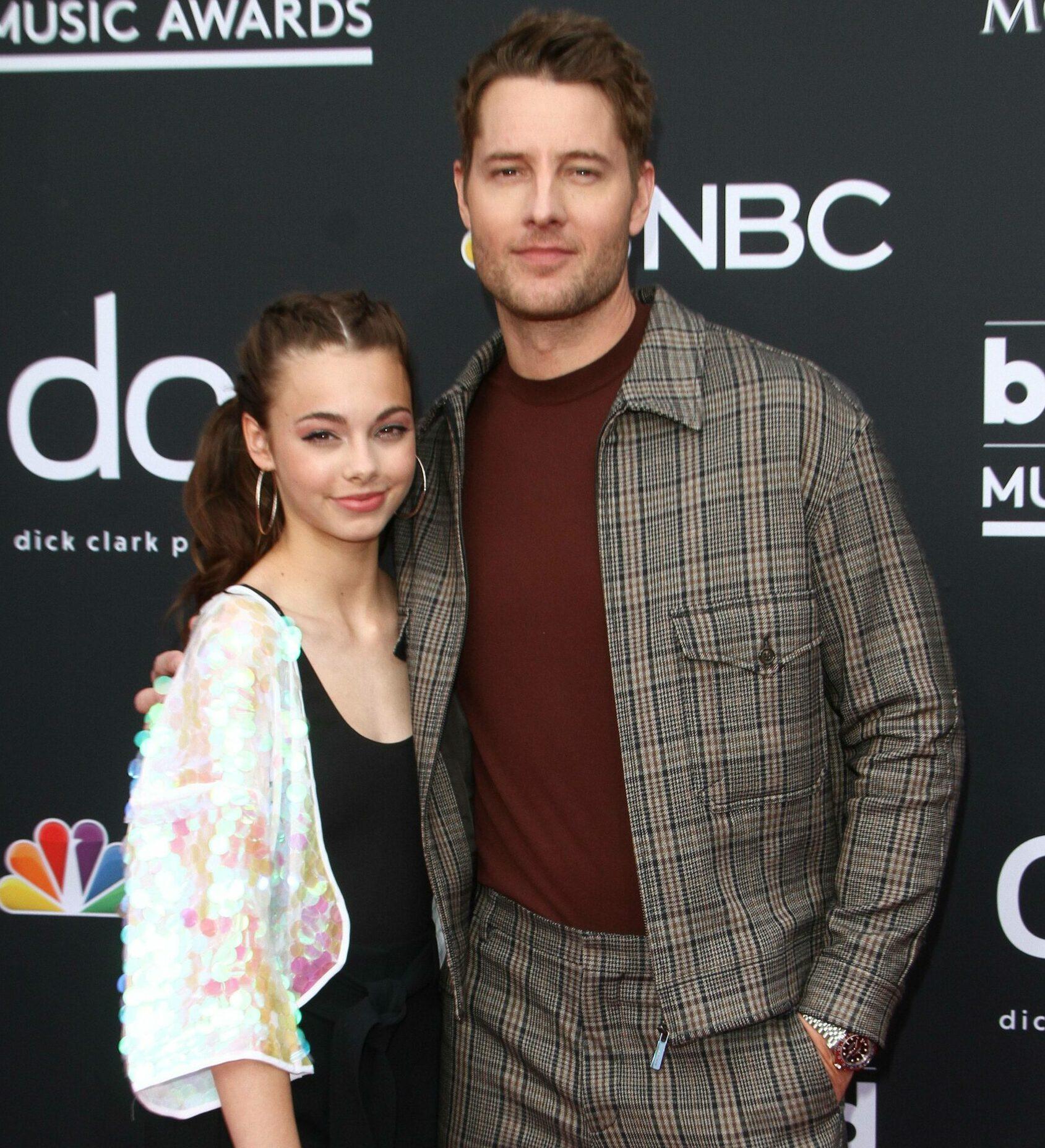Isabella Hartley and her Father, Justin Hartley The 2019 Billboard Music Awards