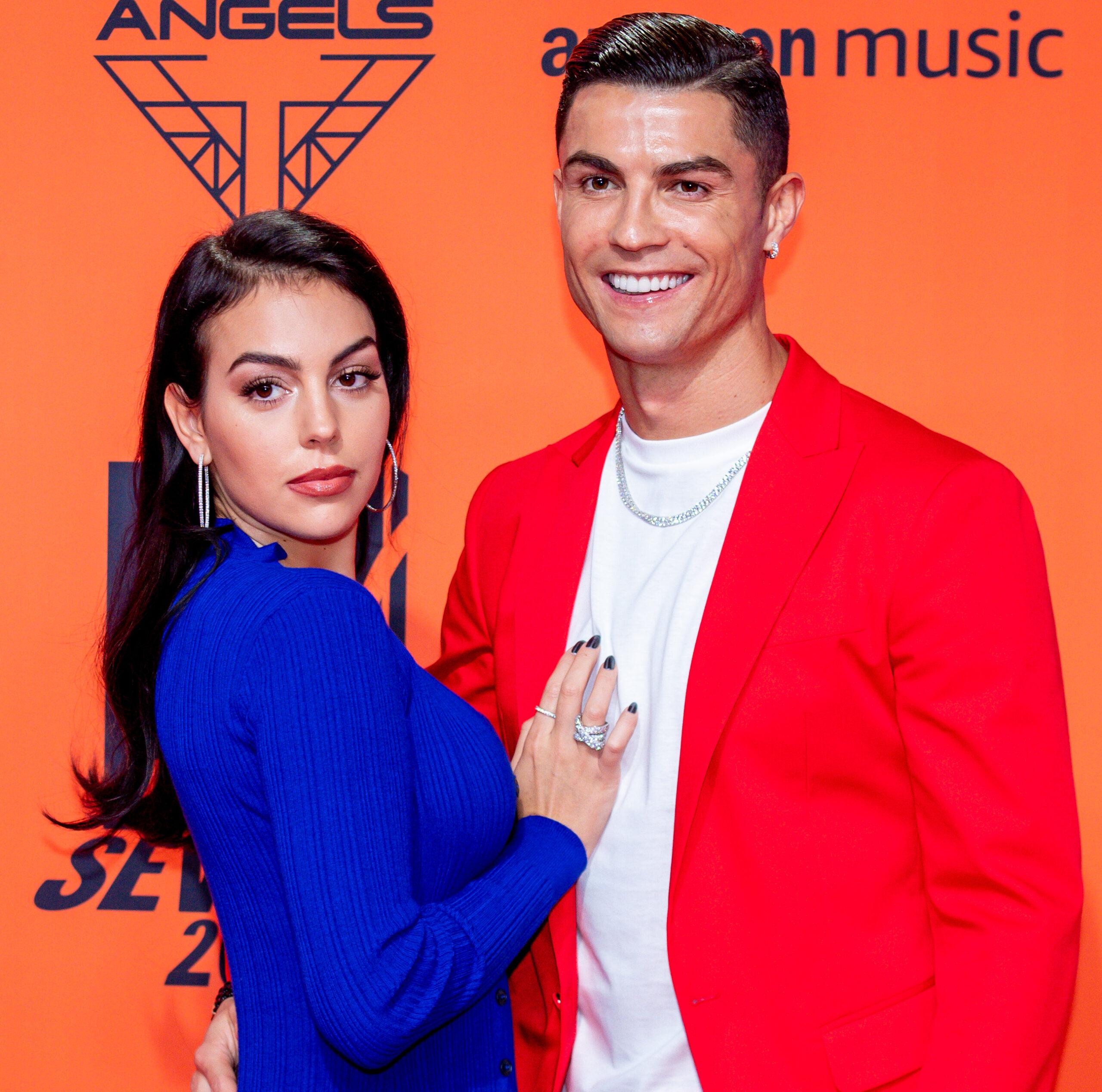 Cristiano Ronaldo and Georgina Rodriguez at MTV EMA's in Sevilla