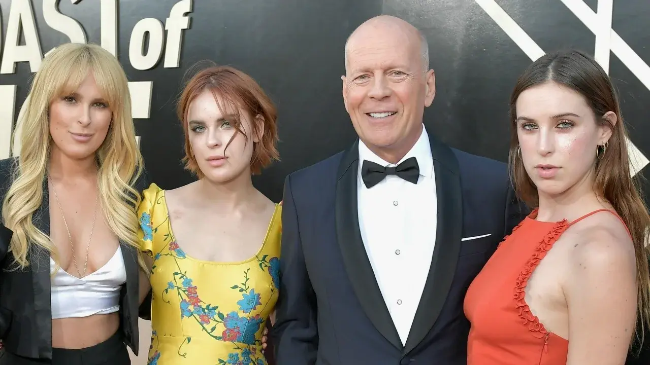 Rumer Willis Shows Bruce Willis Doting on His First Grandchild On Father’s Day: ‘Best Girl Dad’