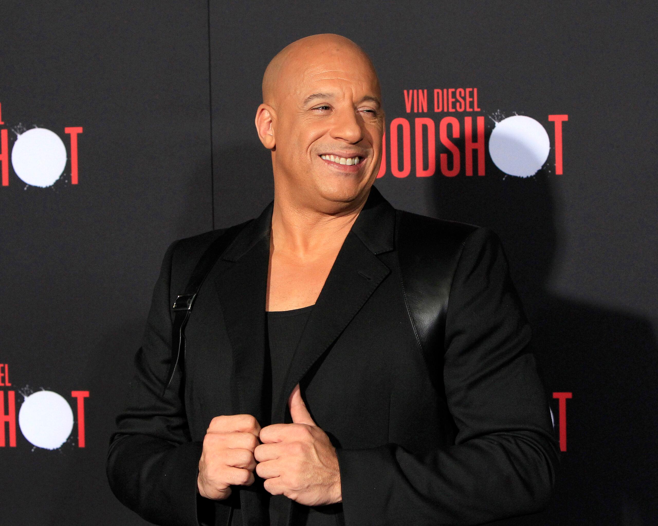 Vin Diesel at "Bloodshot" Premiere - Westwood