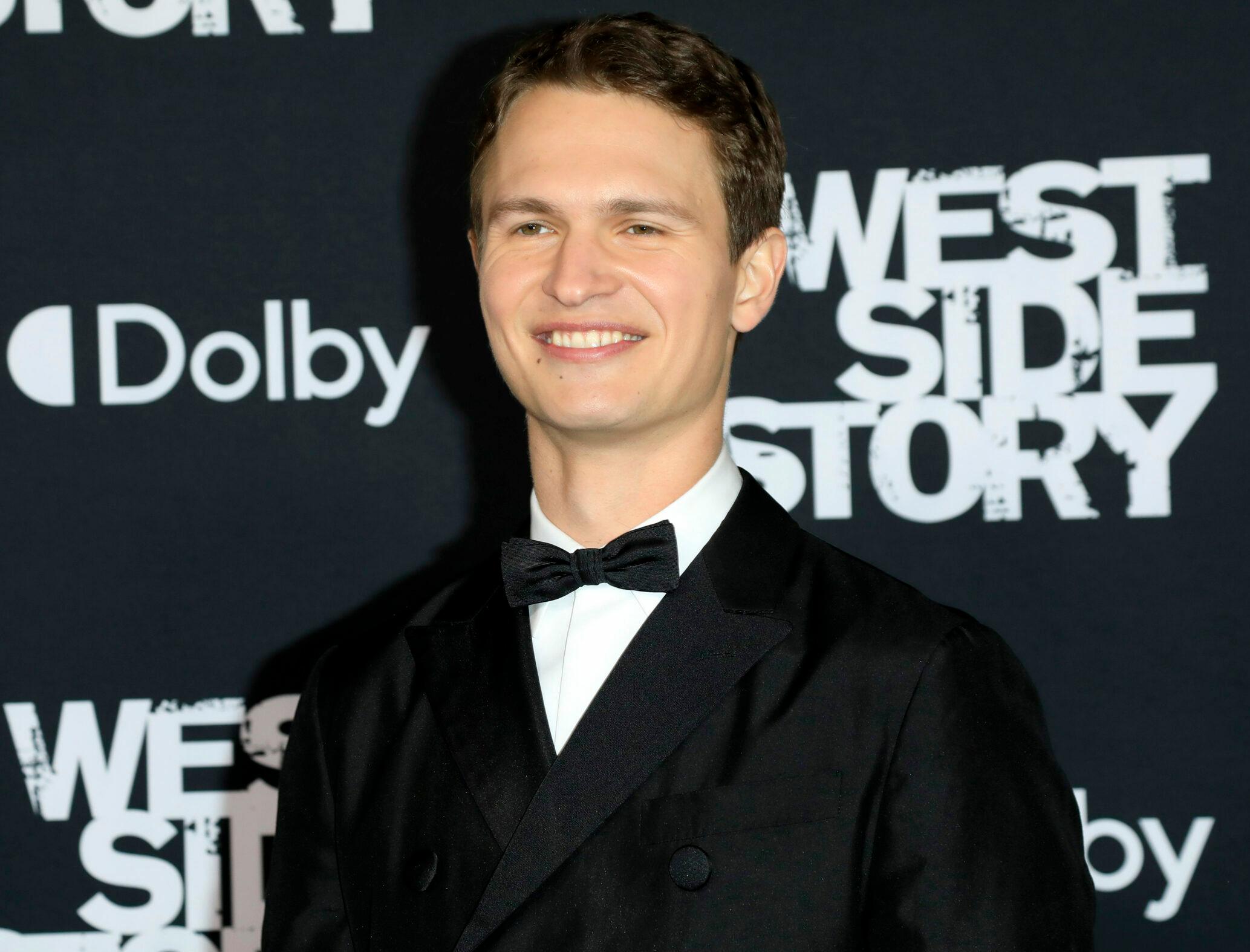 Ansel Elgort at the 'West Side Story' Premiere