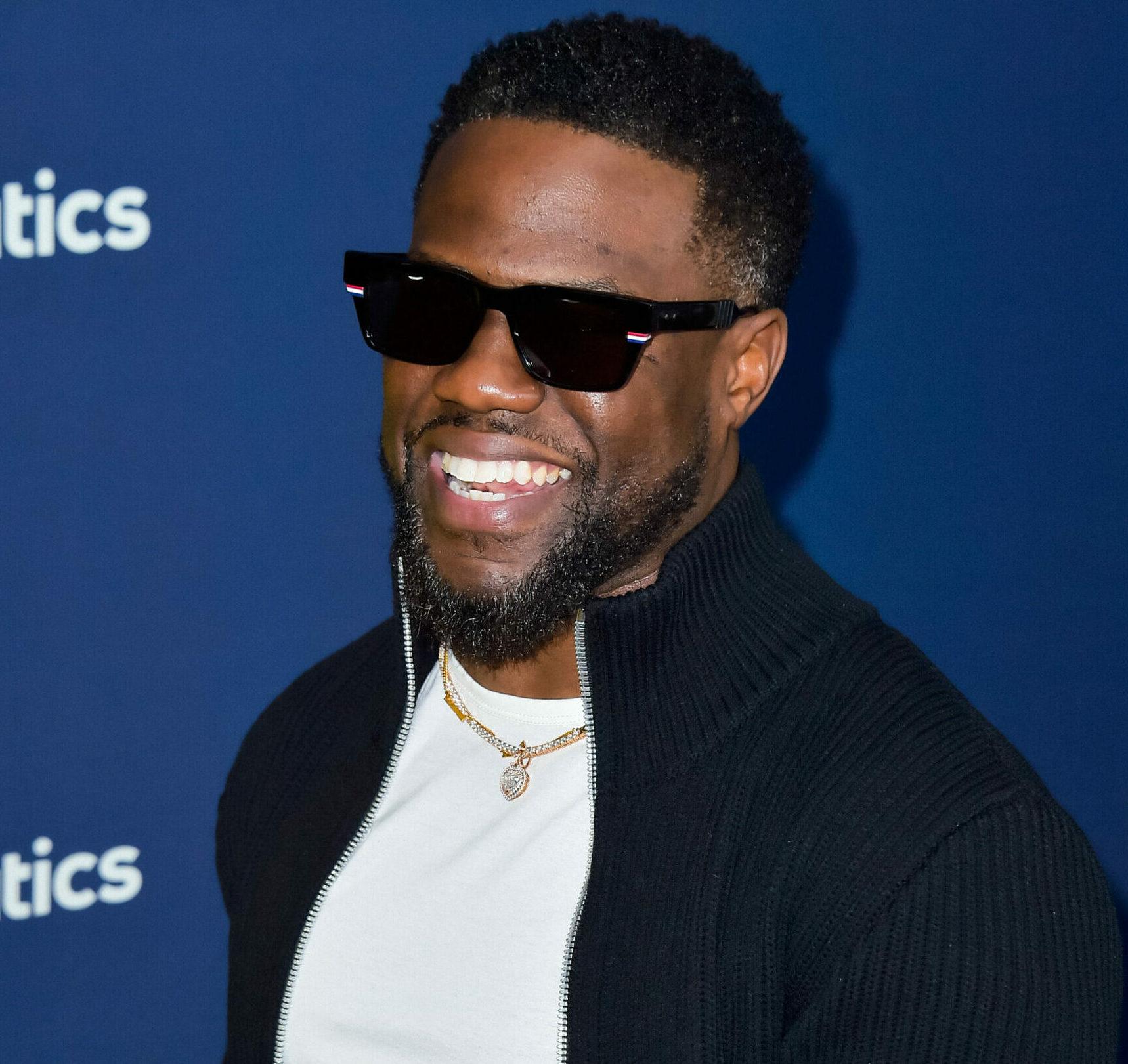 Kevin Hart attends Fanatics Superbowl Party at 3Labs in Culver City