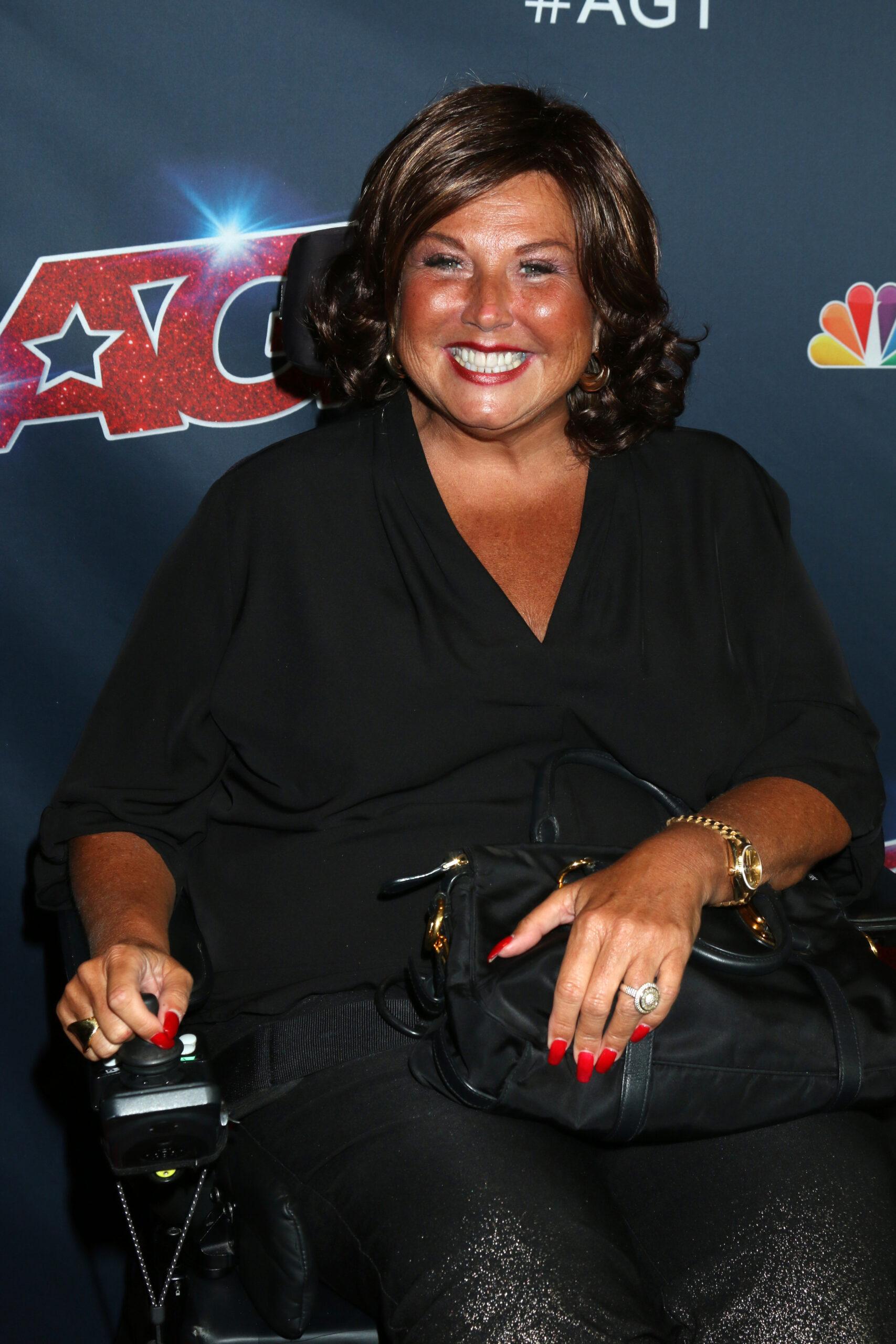Abby Lee Miller at "America's Got Talent" Season 14 Live Show Red Carpet