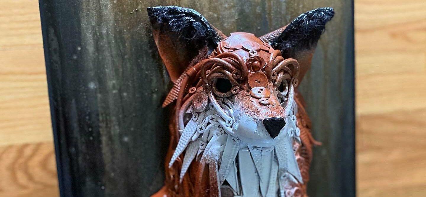 Connecticut Artist Transforms Trash Into Stunning Animal Sculptures