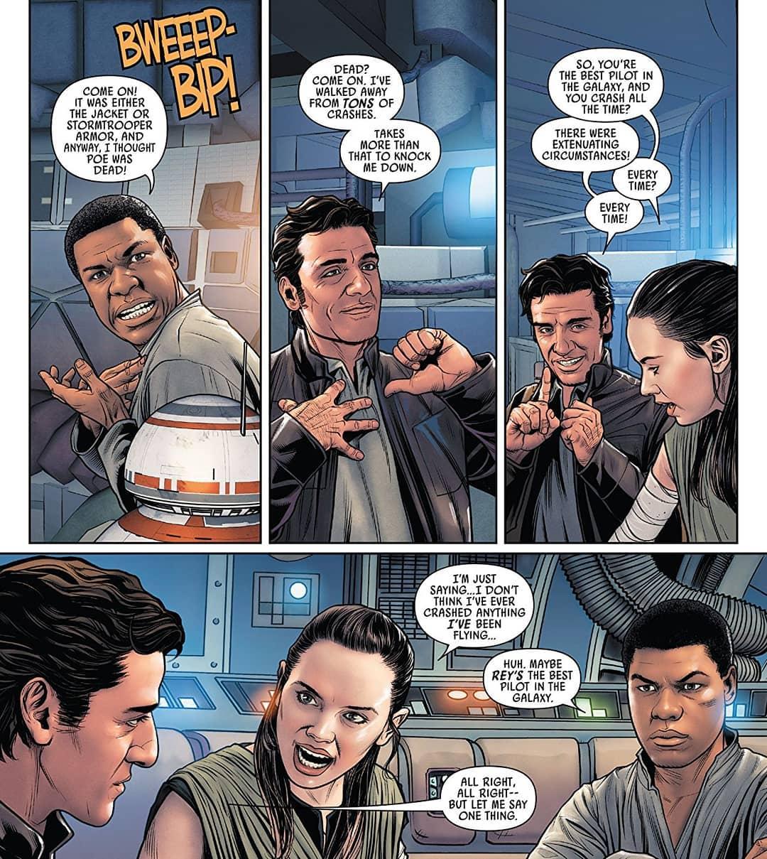 Poe Dameron comic book