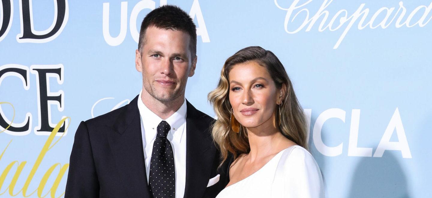 Gisele Bündchen Shows Off Hubby Tom Brady’s Package In Tight Undies!