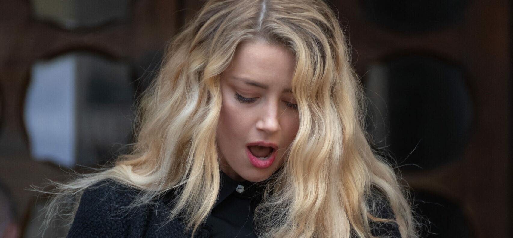 Amber Heard ‘Amber Turd’ Hashtag Takes Center Stage During Johnny Depp Trial
