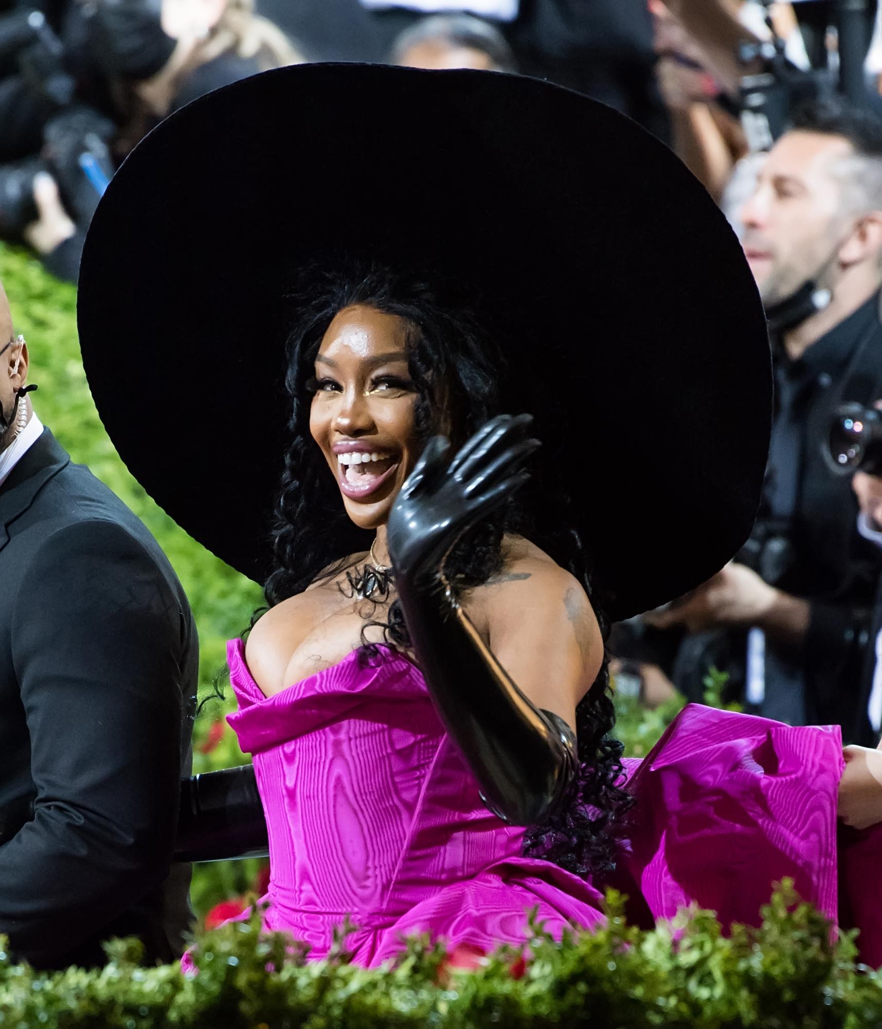 SZA at The 2022 Met Gala Celebrating "In America: An Anthology Of Fashion" in New York City