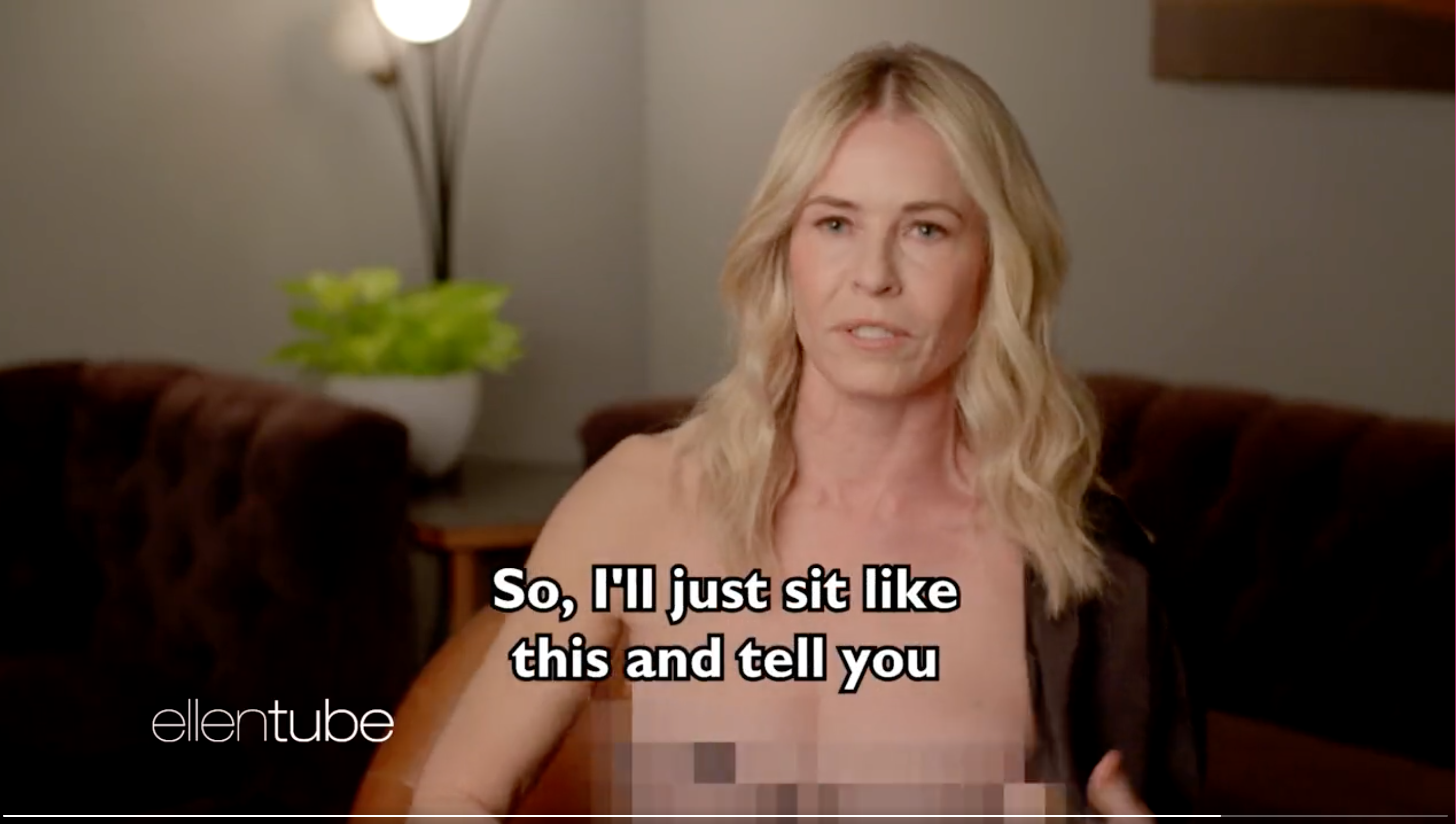 Chelsea Handler topless