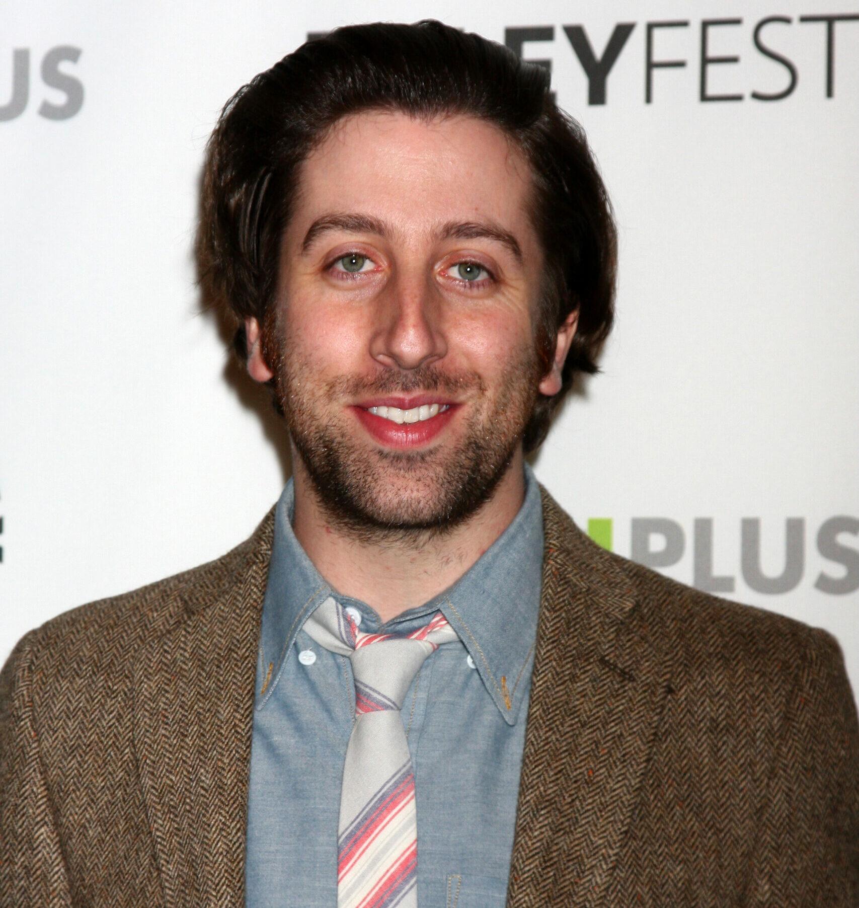 Simon Helberg arrives at the "Big Bang Theory" PaleyFEST Event at the Saban Theater on March 13, 2013 in Los Angeles, CA