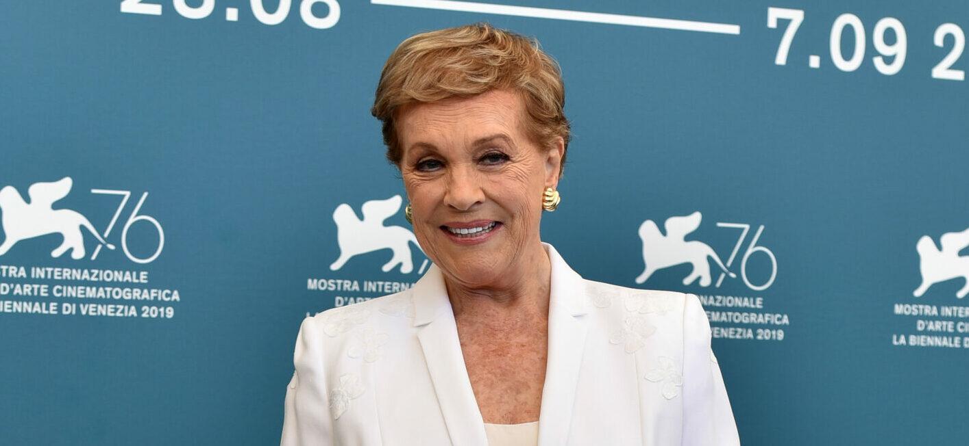 Julie Andrews attends the Golden Lion for Lifetime Achievement photocall during the 76th Venice Film Festival