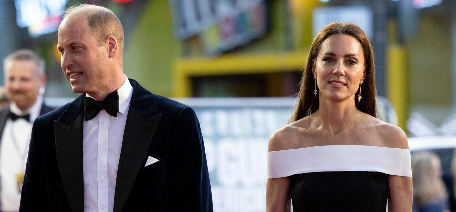 The Duke and Duchess of Cambridge attend the Royal Film Performance of Top Gun Maverick