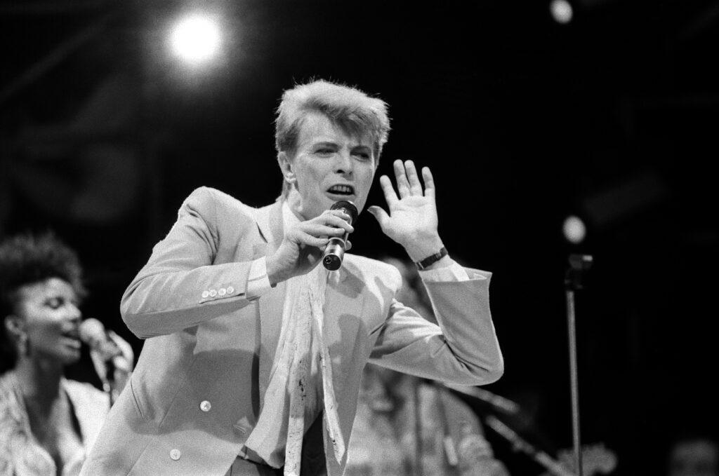British pop singer David Bowie