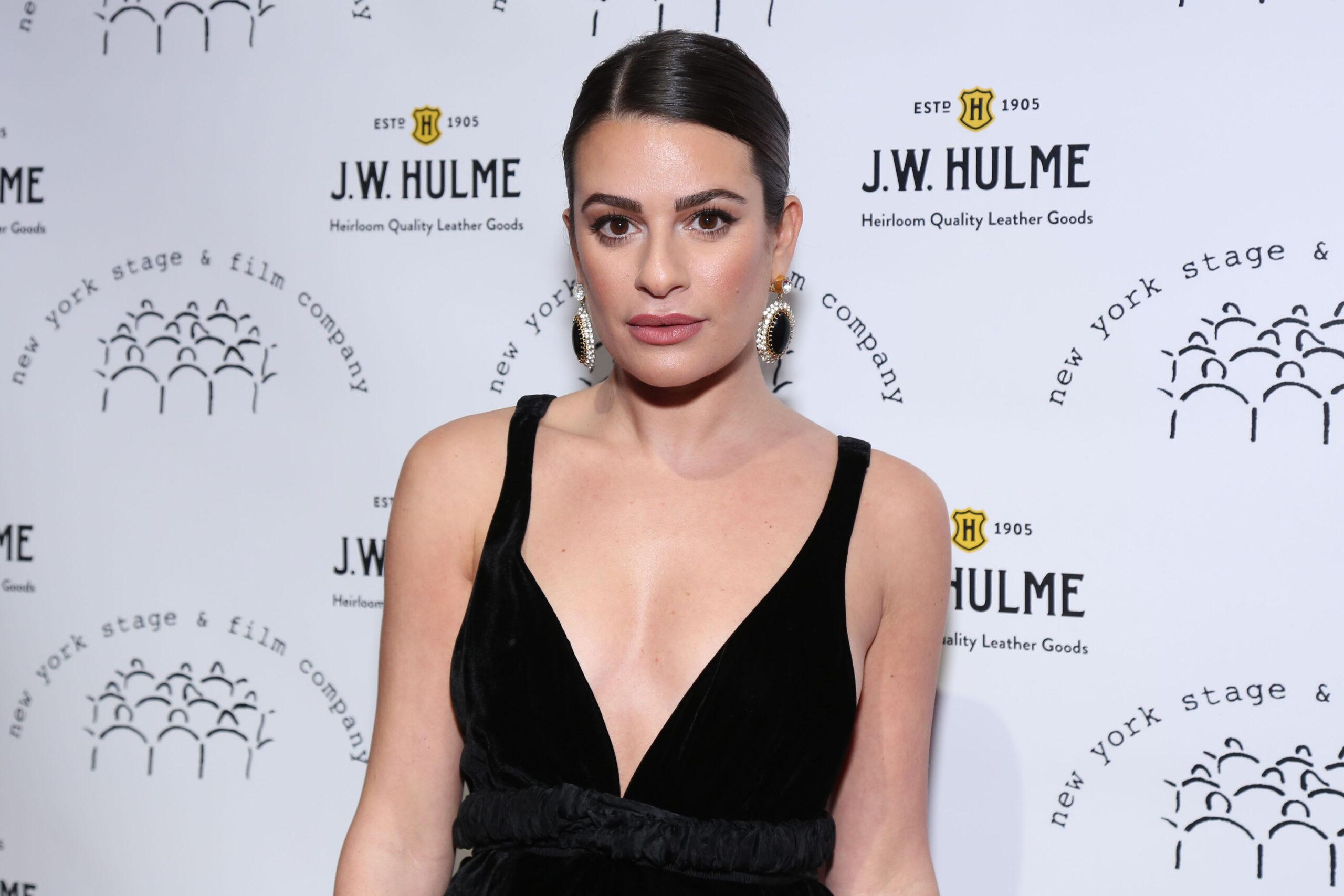 Lea Michele at the 2019 New York Stage and Film Winter Gala