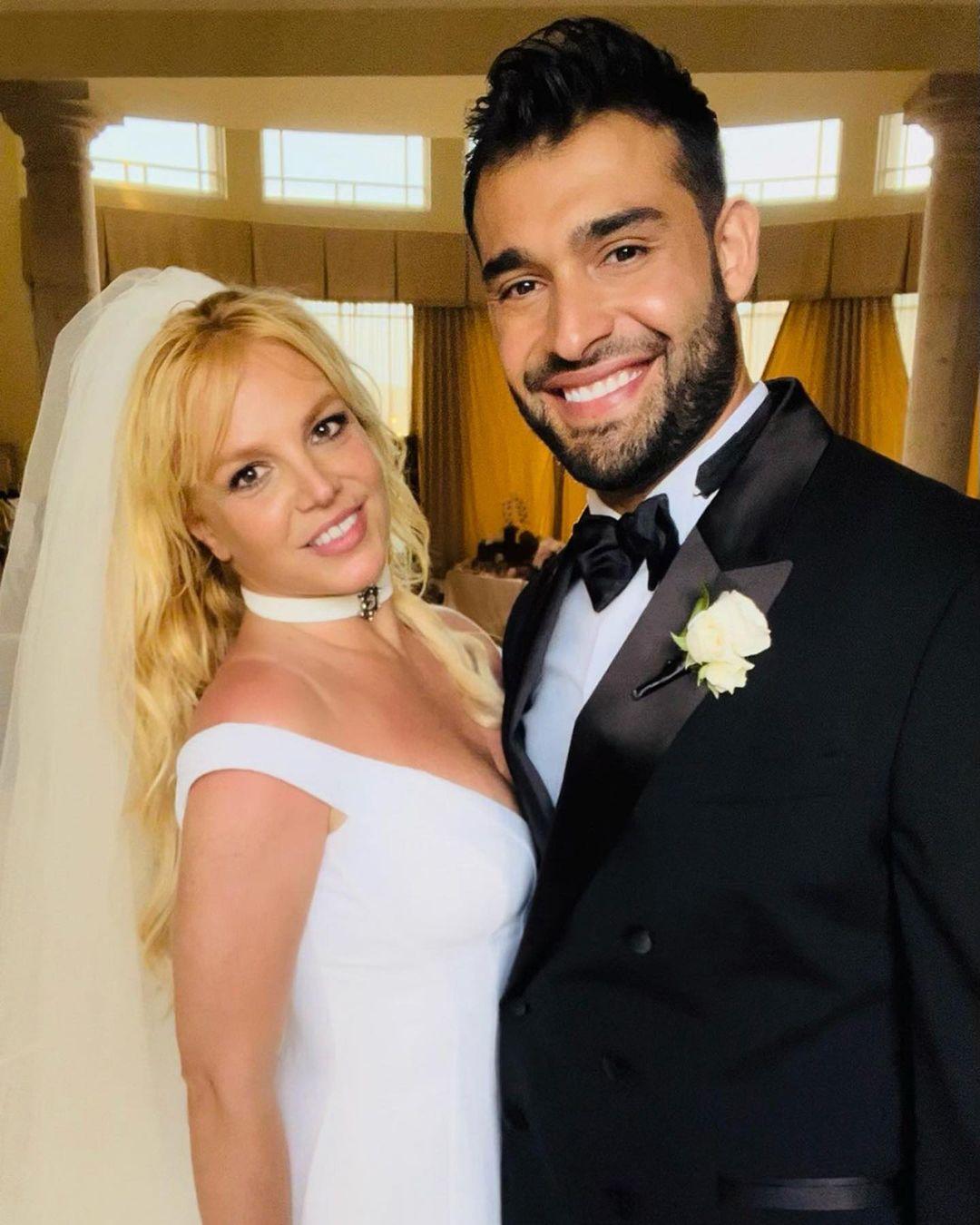 Britney Spears and Sam Asghari are married